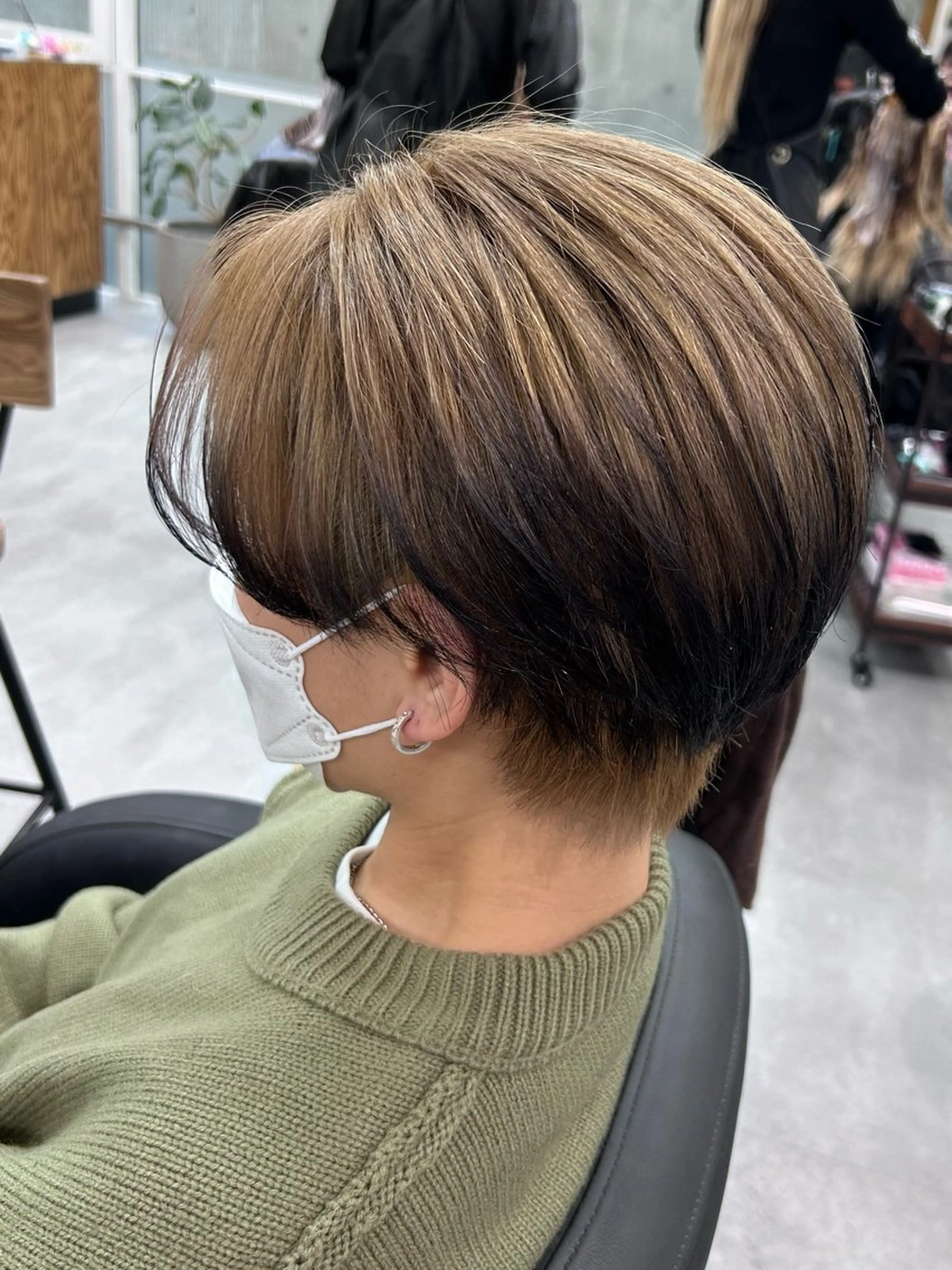 ショート カラー ブリーチ ケアブリーチ デザインカラー ダブルカラー ハイトーンカラー Aoba 🫧艶ハイトーン🫧のヘアスタイル