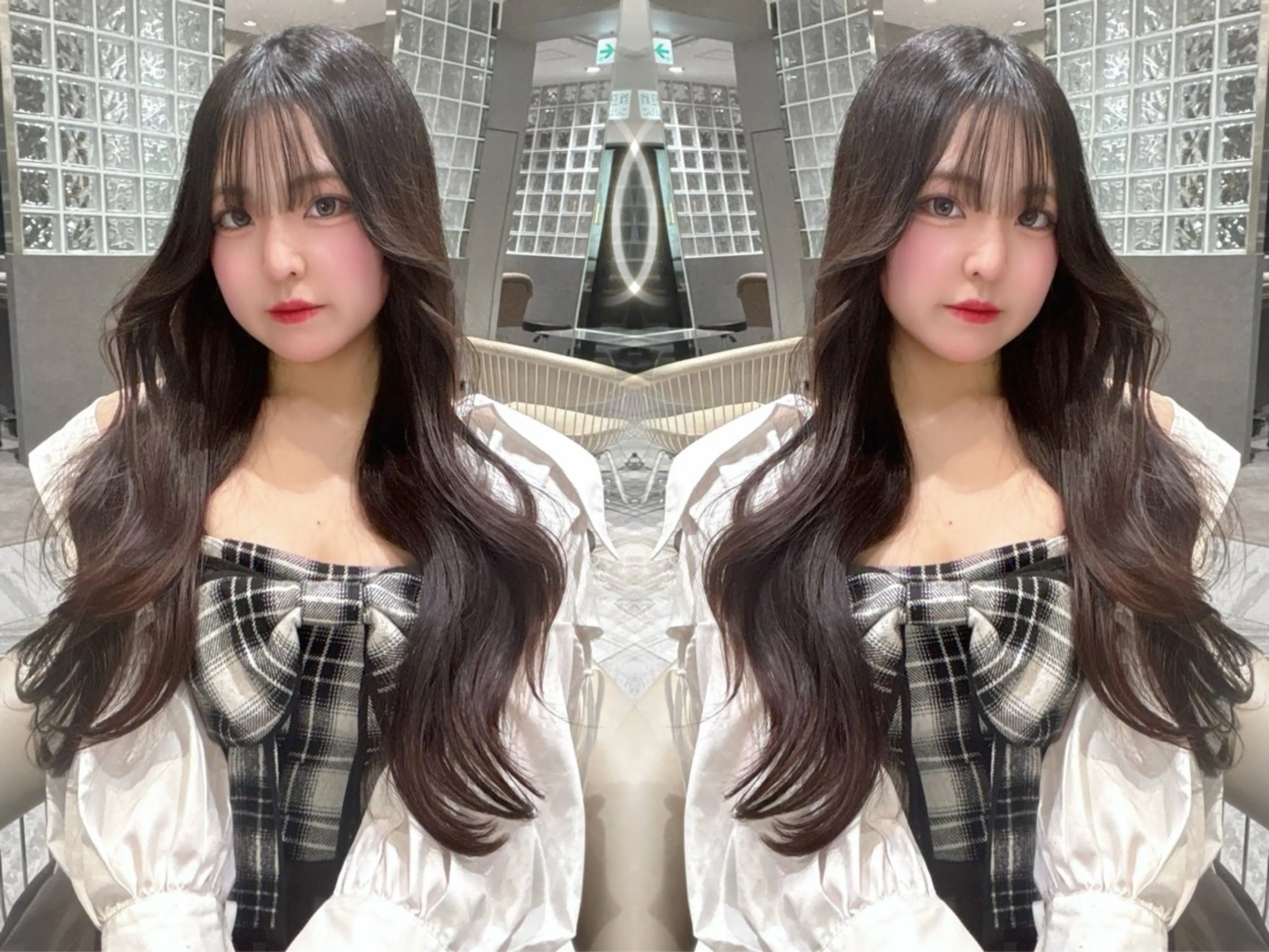 ロング カラー ヘアカラー トリートメント 透明感カラー×ケア ブリーチTakeruのヘアスタイル