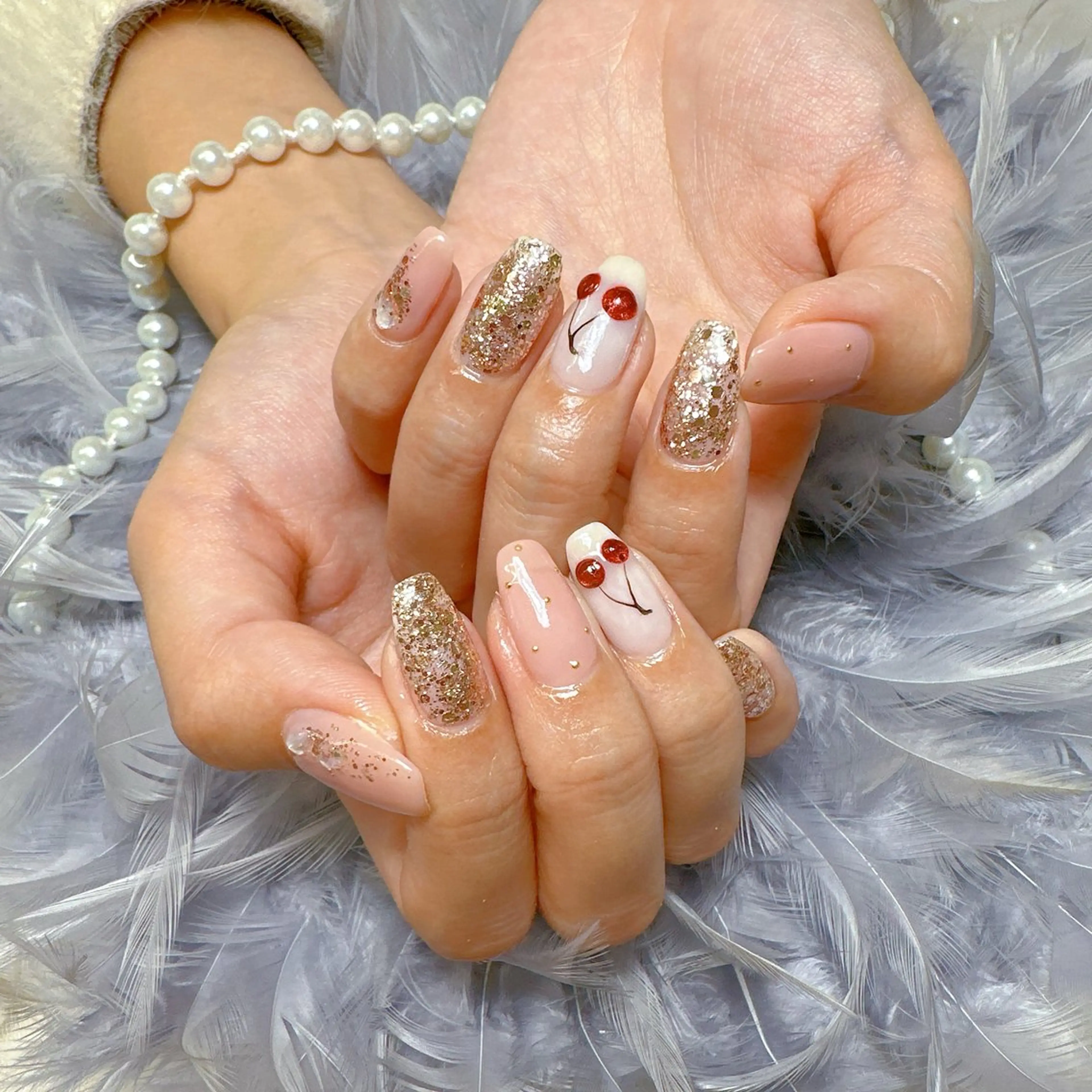 ネイル アートネイル マグネットネイル ハンドネイル Pretty Nail Salonのネイルデザイン