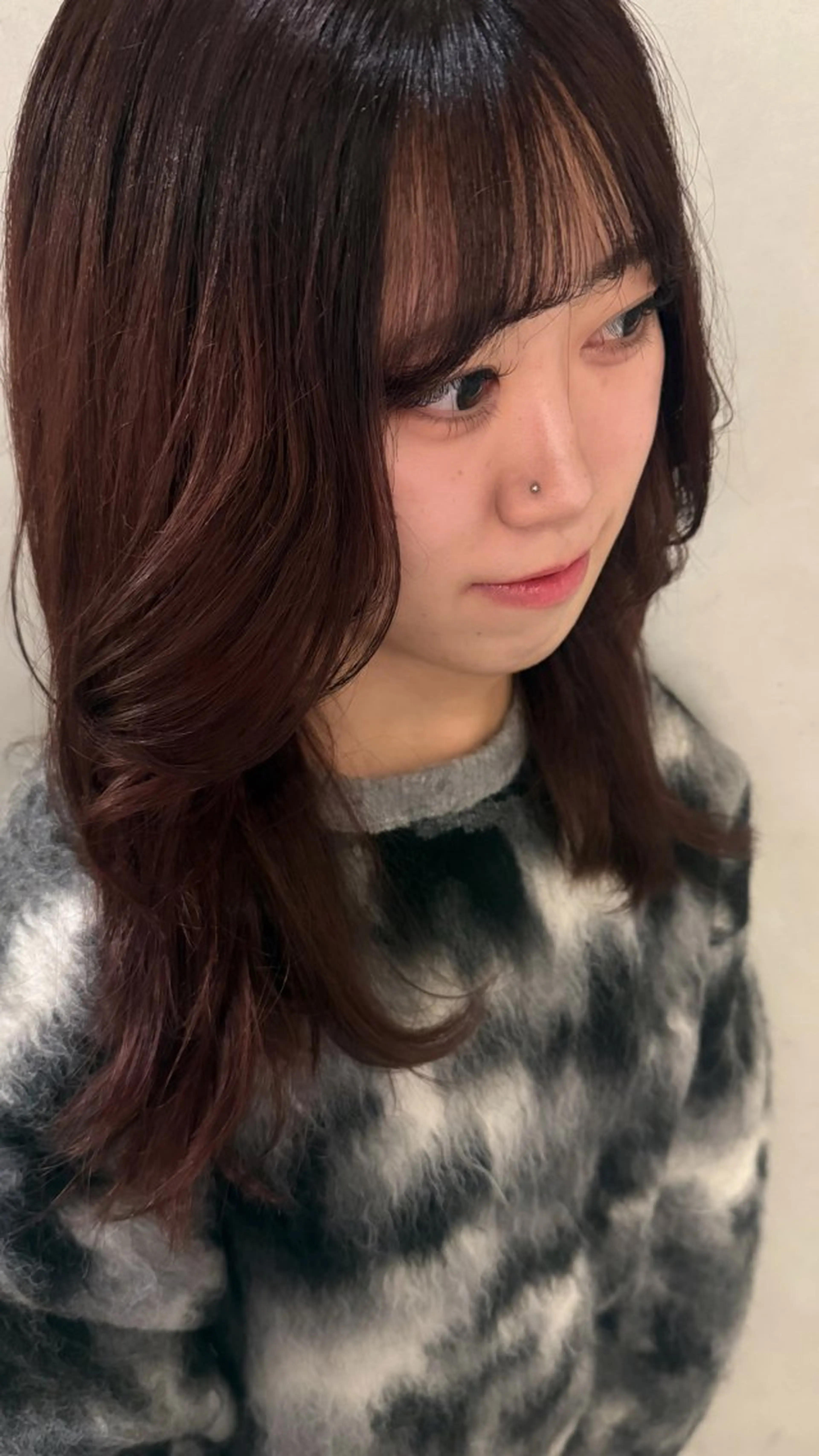 ミディアム ZEEN札幌店所属・韓国ヘア/透明感 カラー/YUSEIのヘアスタイル