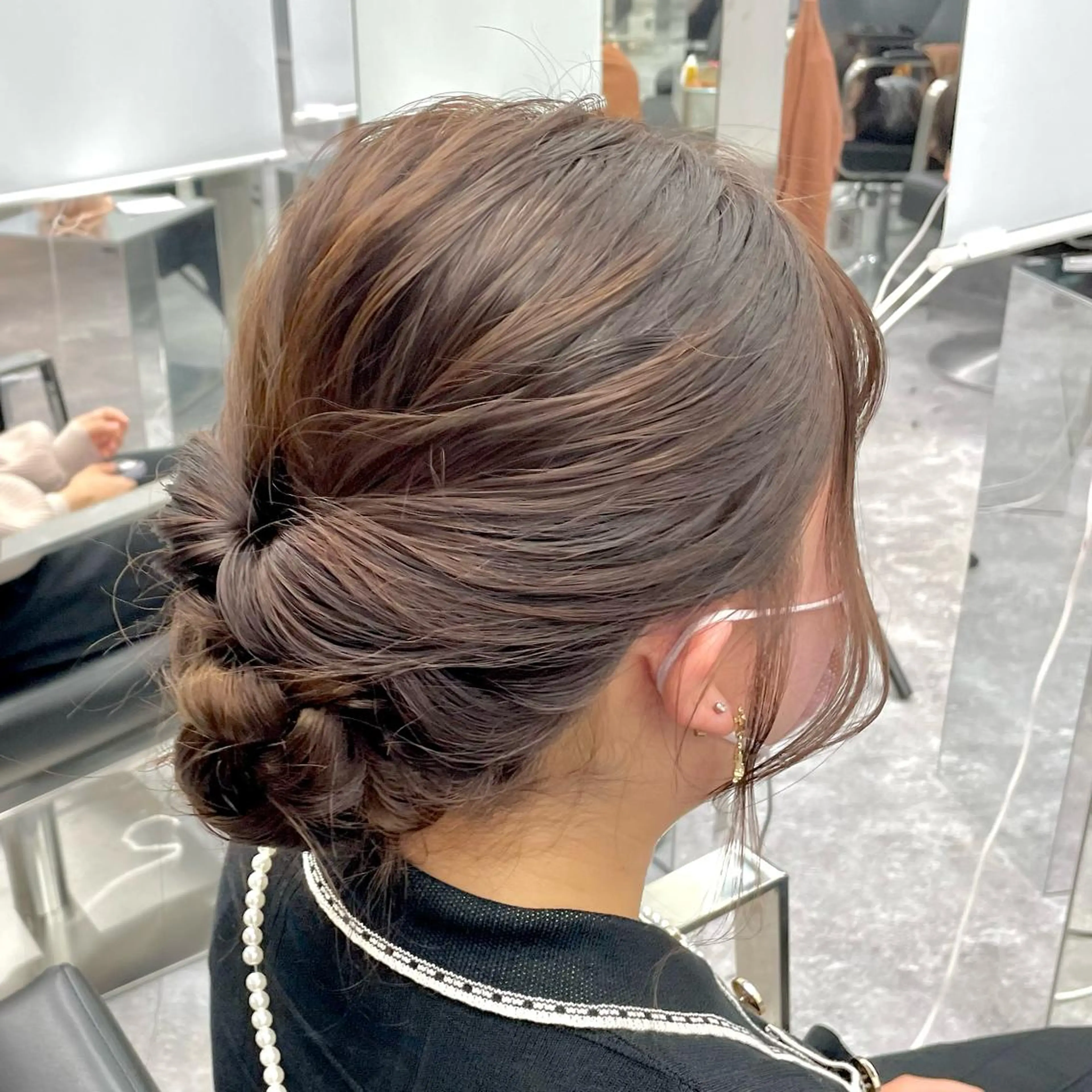 ロング ヘアアレンジ 口コミ高評価✨ 安達ももかのマツエク・マツパデザイン