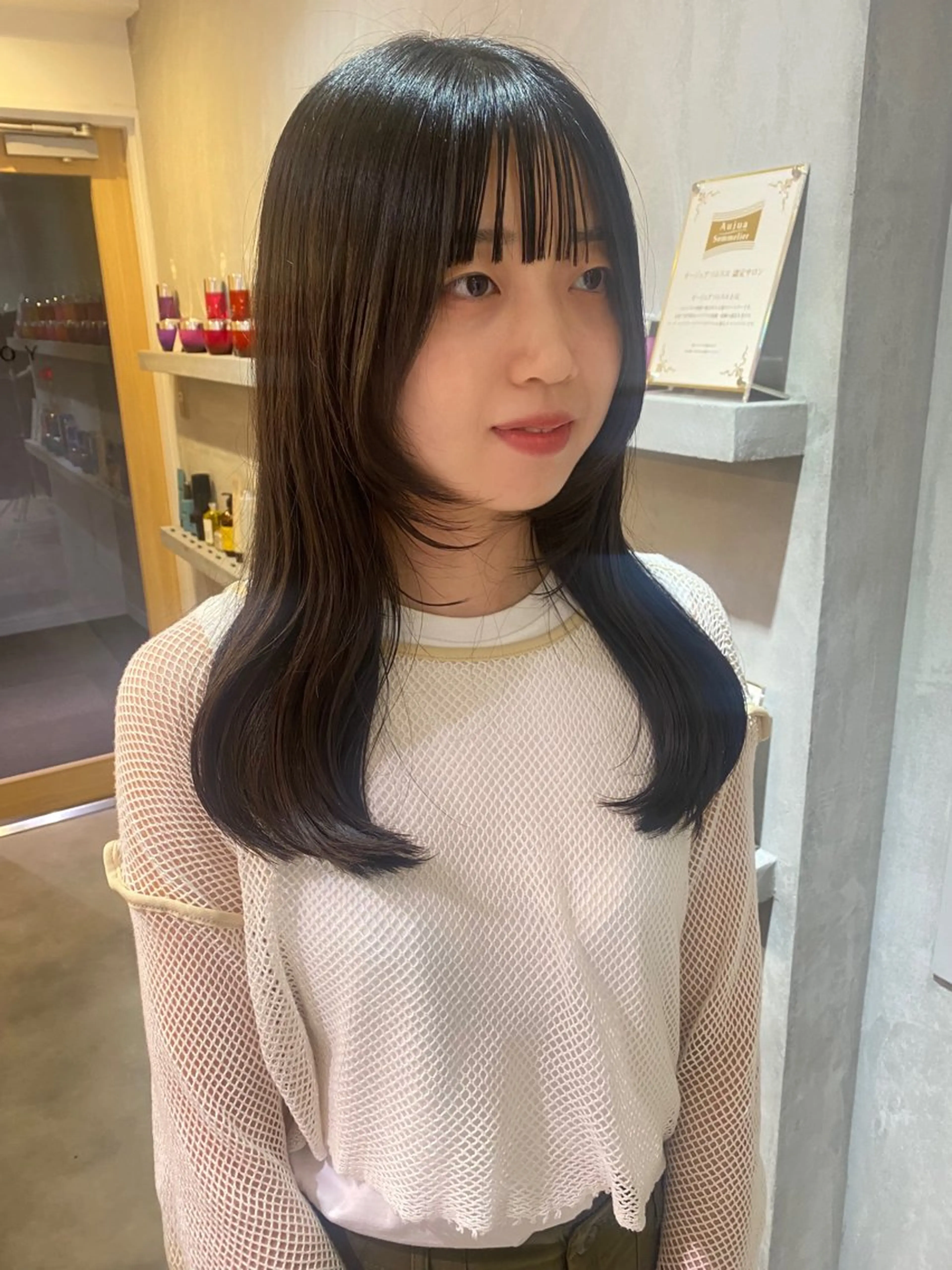 ロング いとう ほのかのヘアスタイル