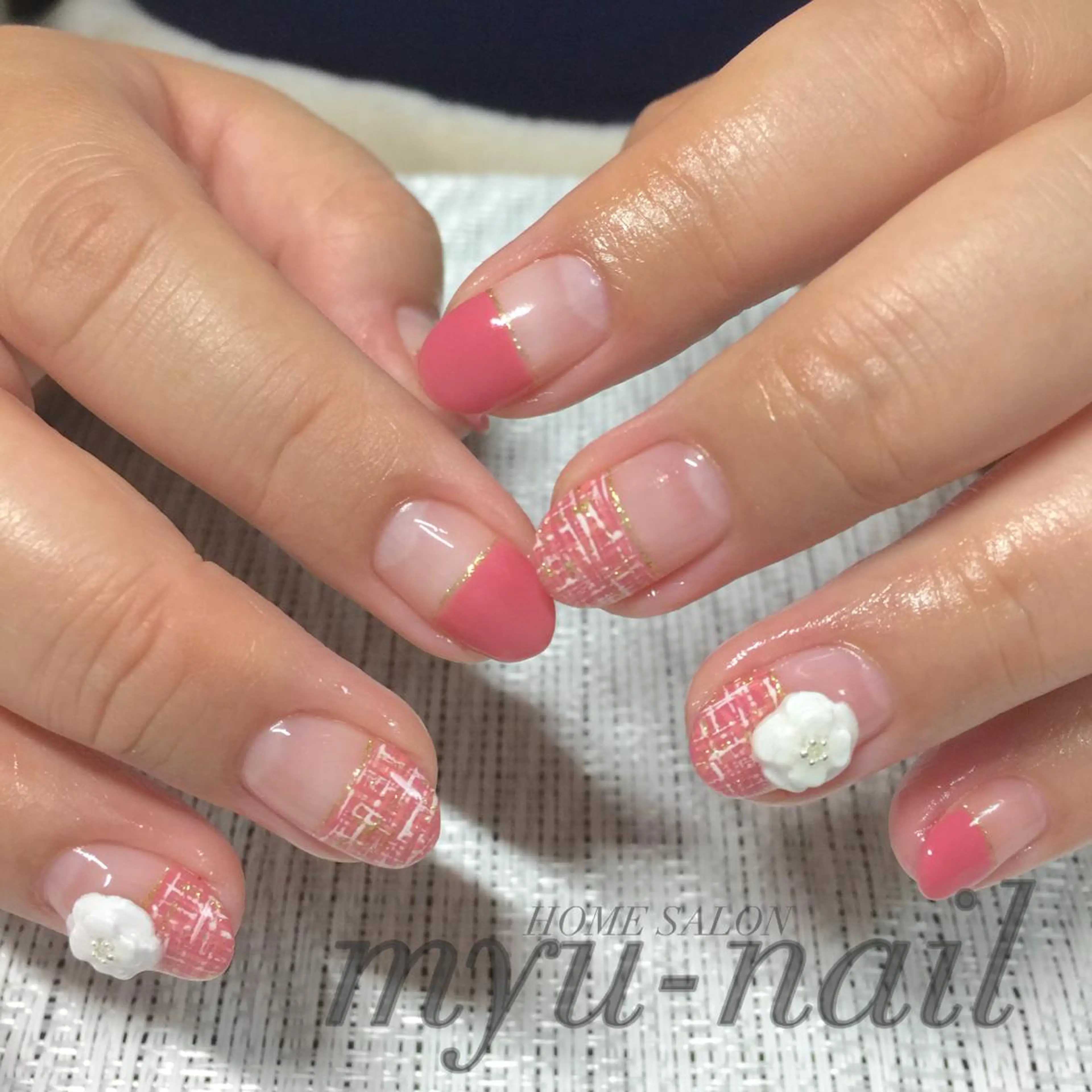 ネイル ハンドネイル ホームサロン myu-nailのネイルデザイン