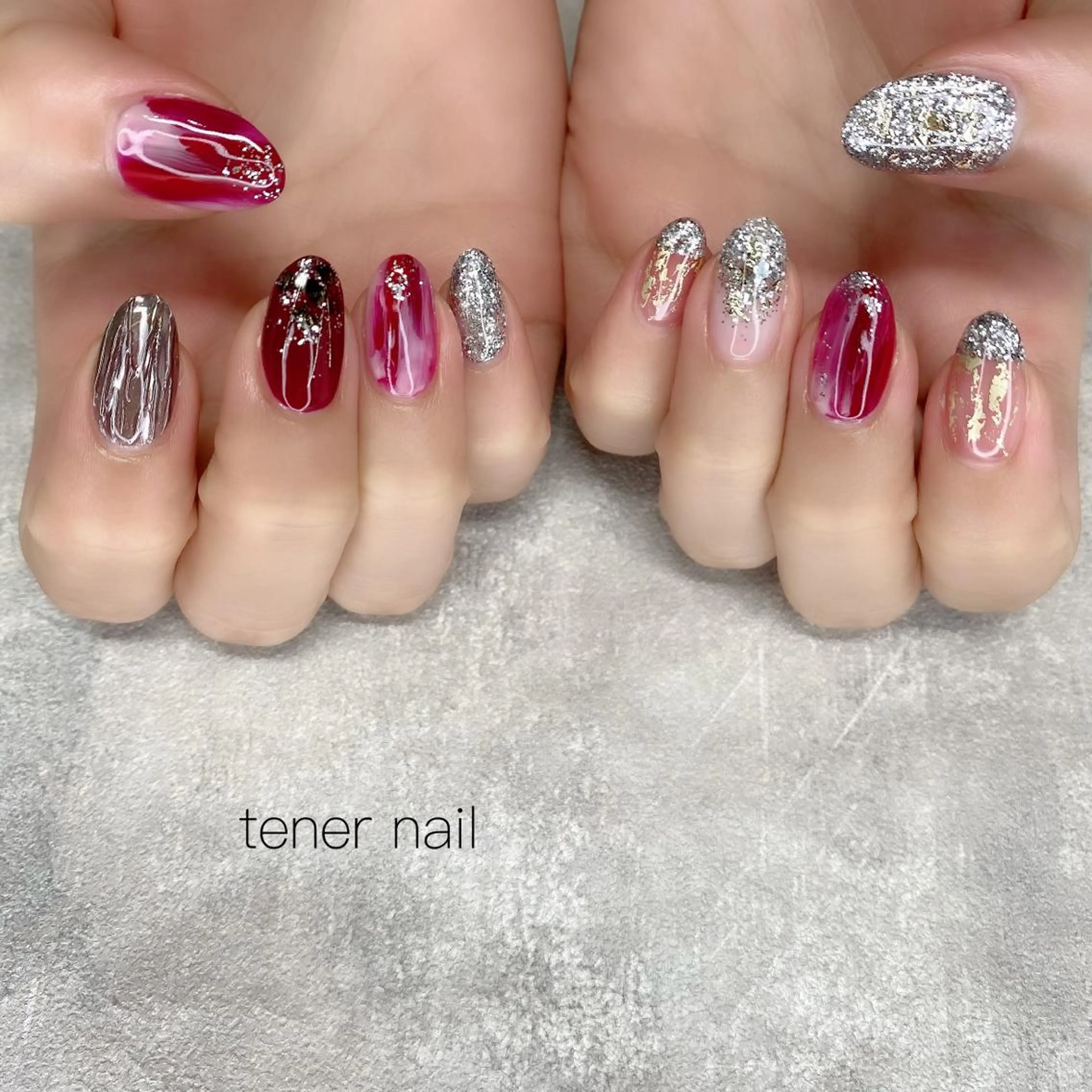 ネイル ニュアンスネイル テネルネイル tener nailのネイルデザイン