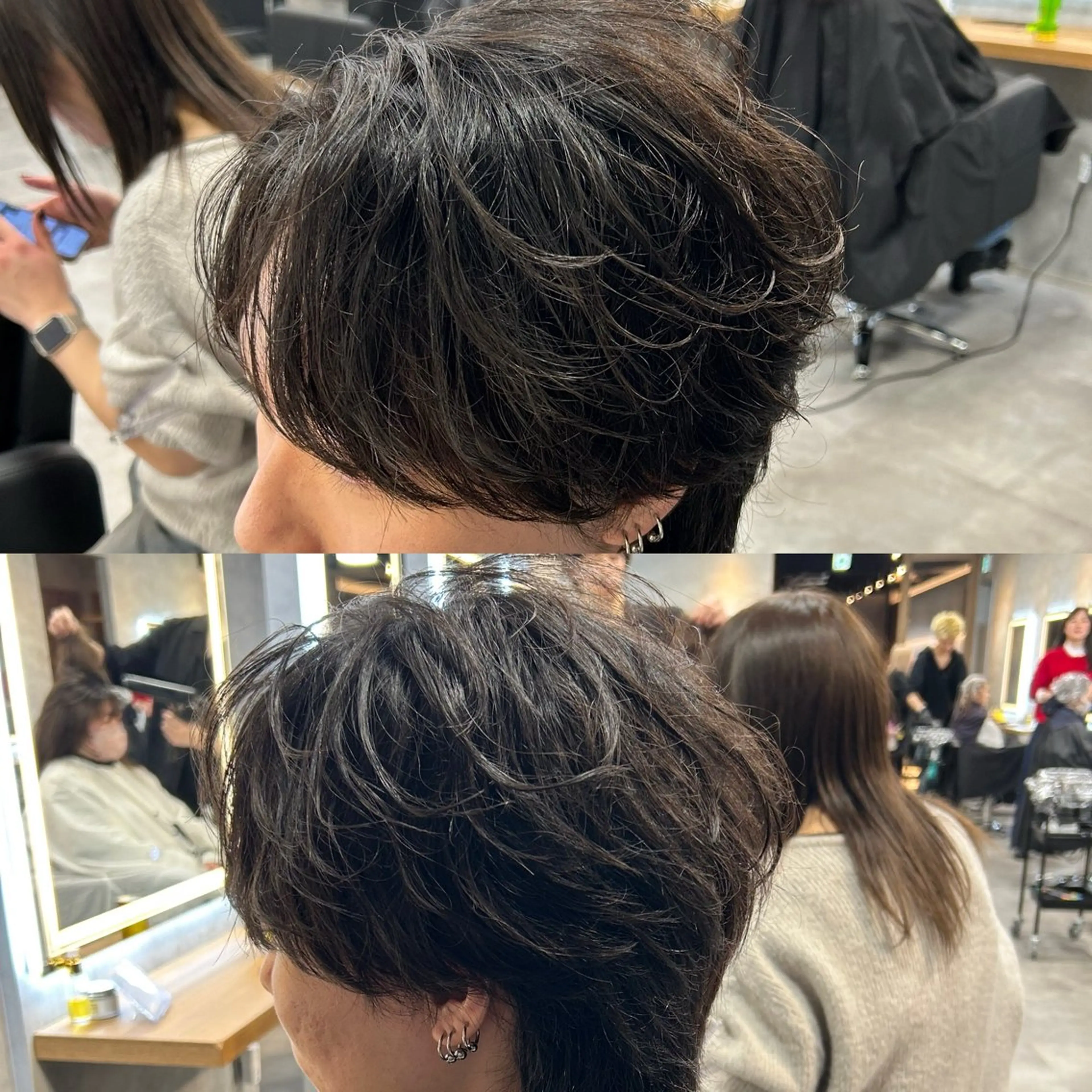 ミディアム カラー パーマ メンズ メンズ特化 👑YUTAのヘアスタイル