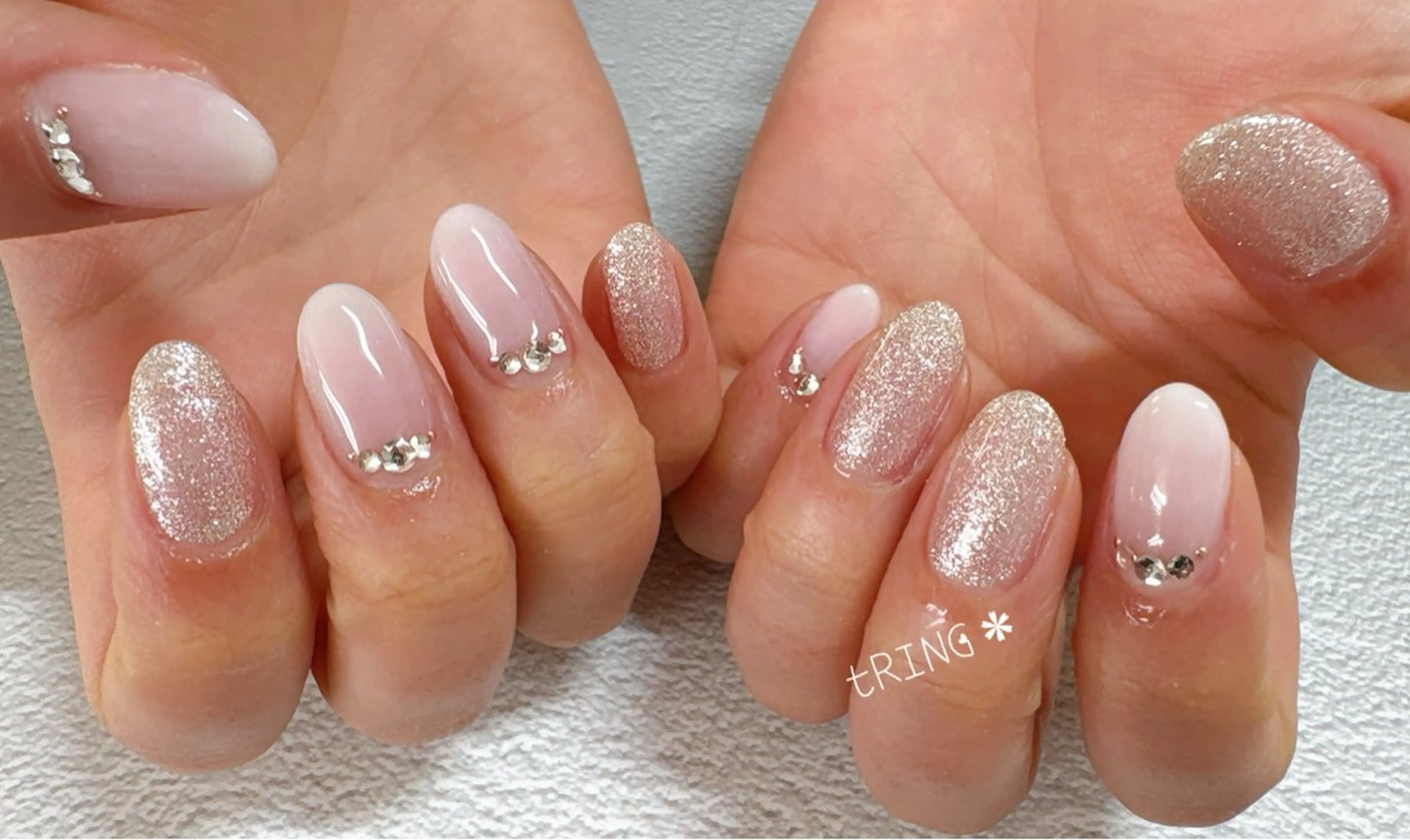 ネイル ハンドネイル tRING＊ しいの木台のネイルデザイン