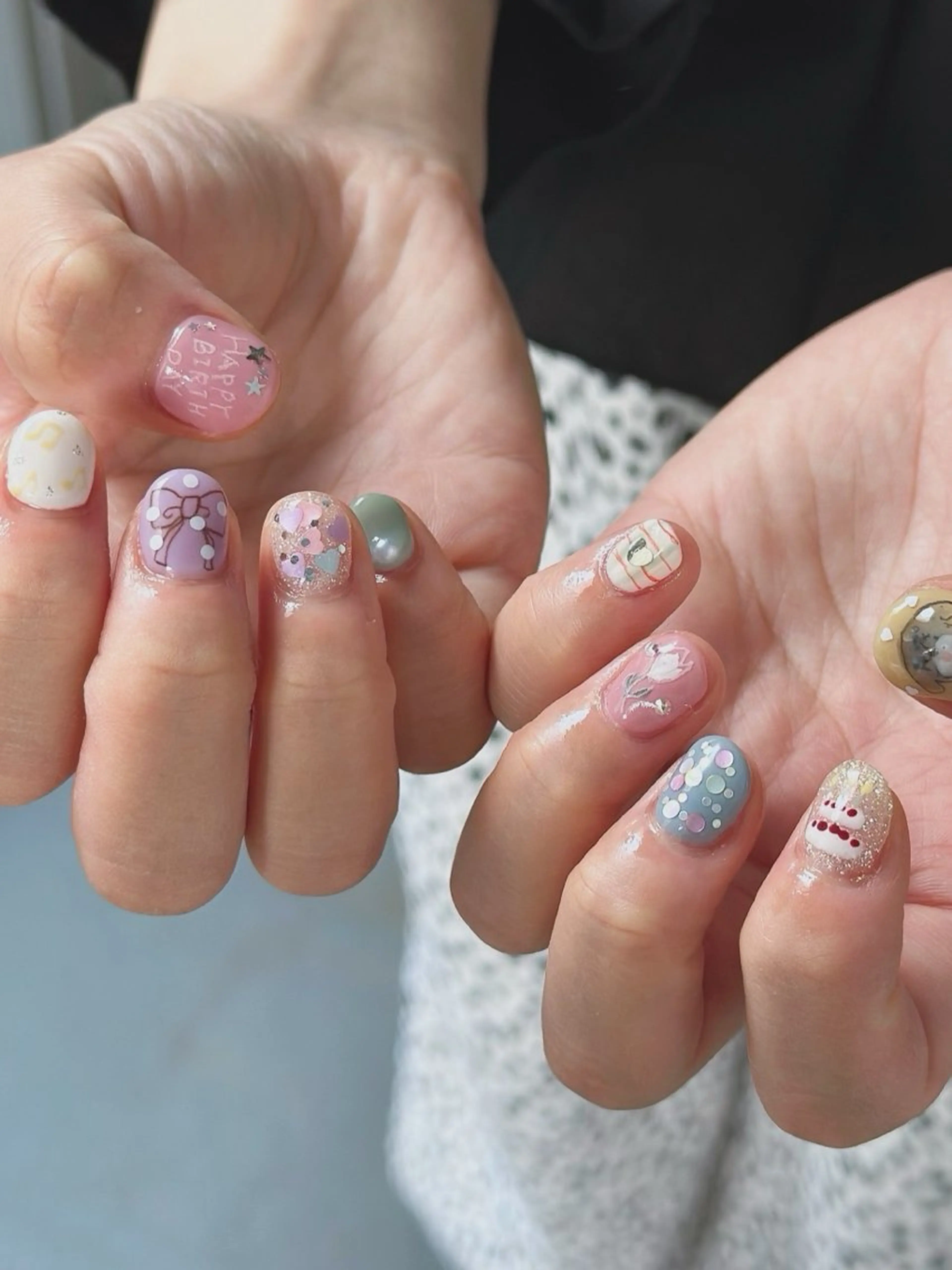 ネイル 韓国ネイル ニュアンスネイル シンプルネイル Signail ＋のネイルデザイン