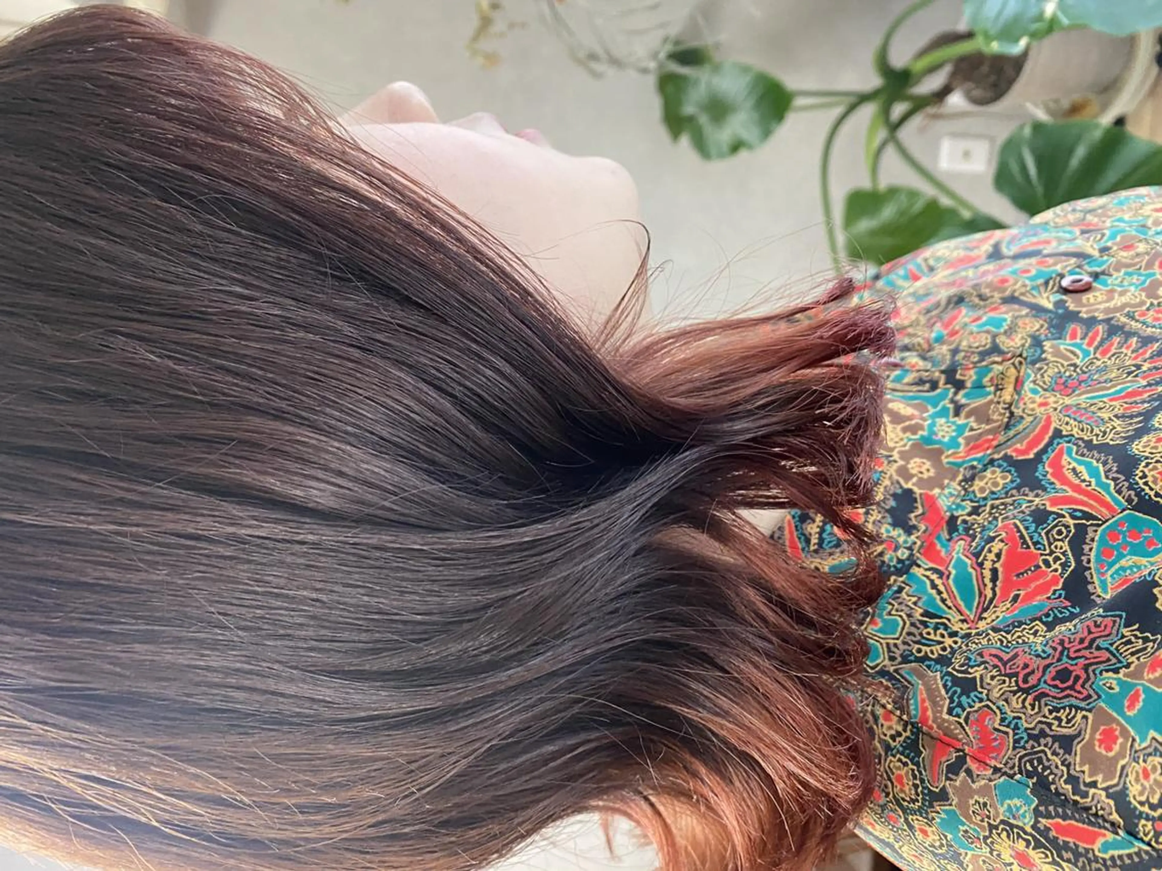 ミディアム カラー ヘアアレンジ 女性専用サロン 【中崎町】ゆきみのヘアスタイル