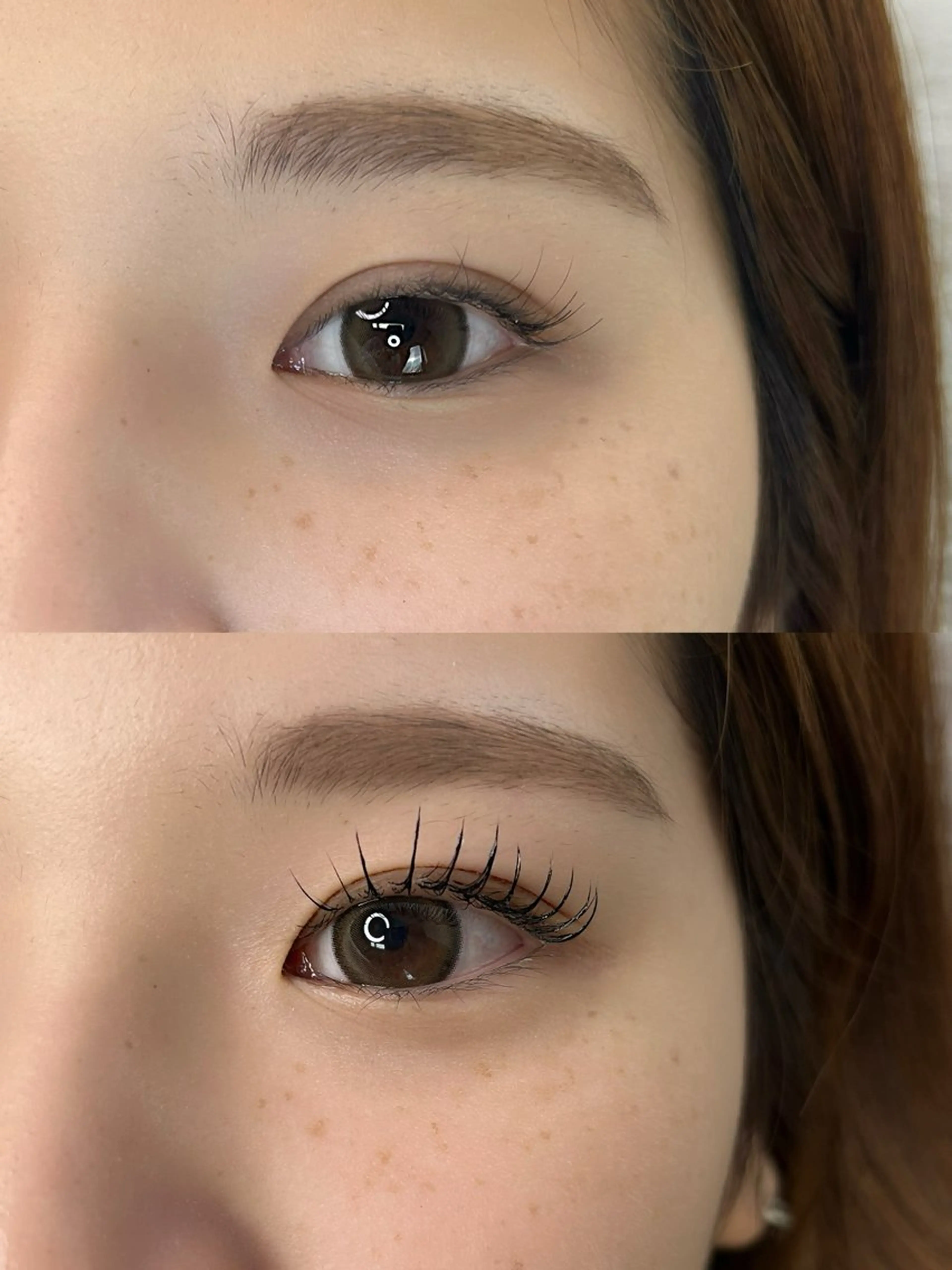 マツエク・マツパ フラットラッシュ ラルース ヘアのマツエク・マツパデザイン