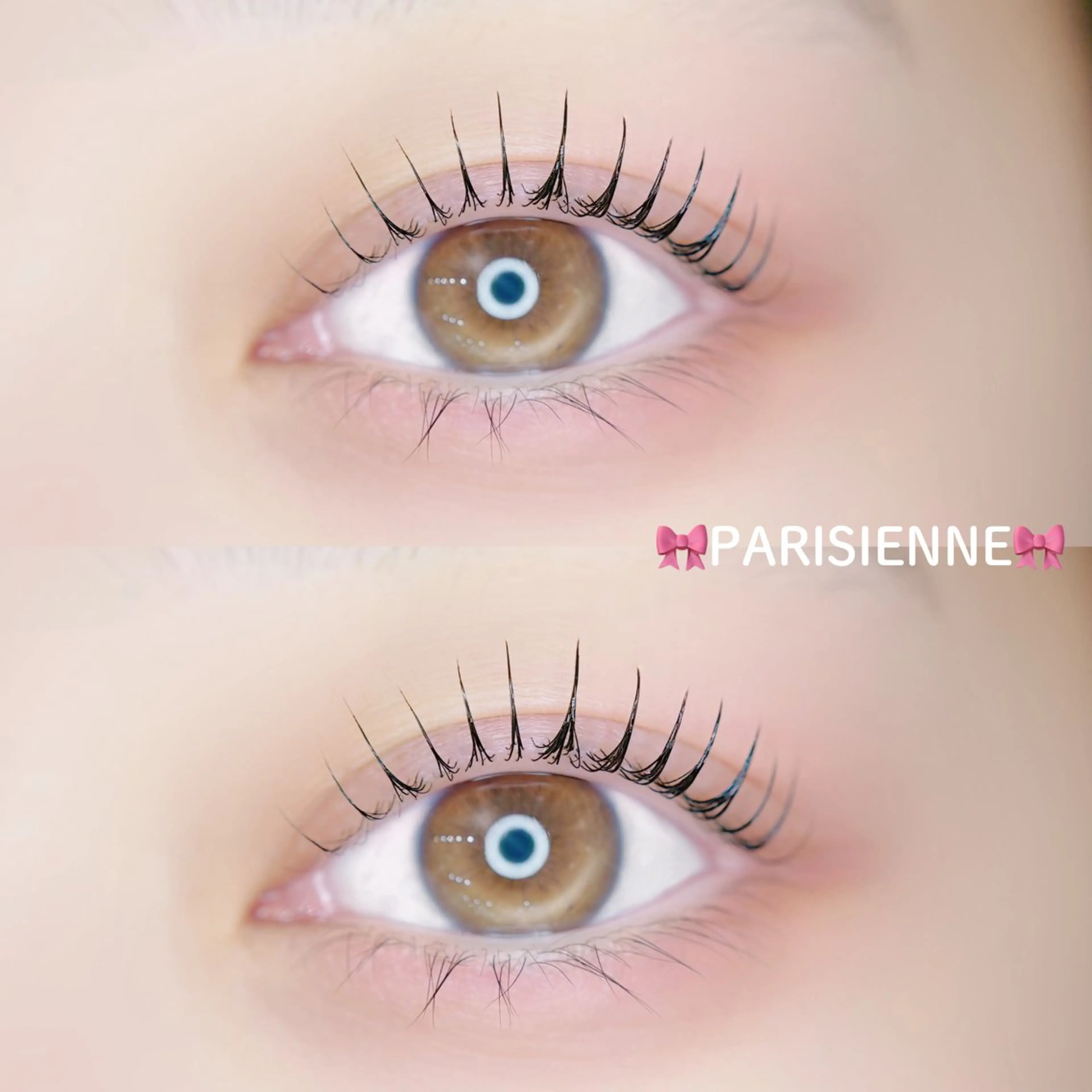 マツエク・マツパ パリジェンヌラッシュリフト 束感まつげ🐰アカリ /目元分析×似合わせのマツエク・マツパデザイン
