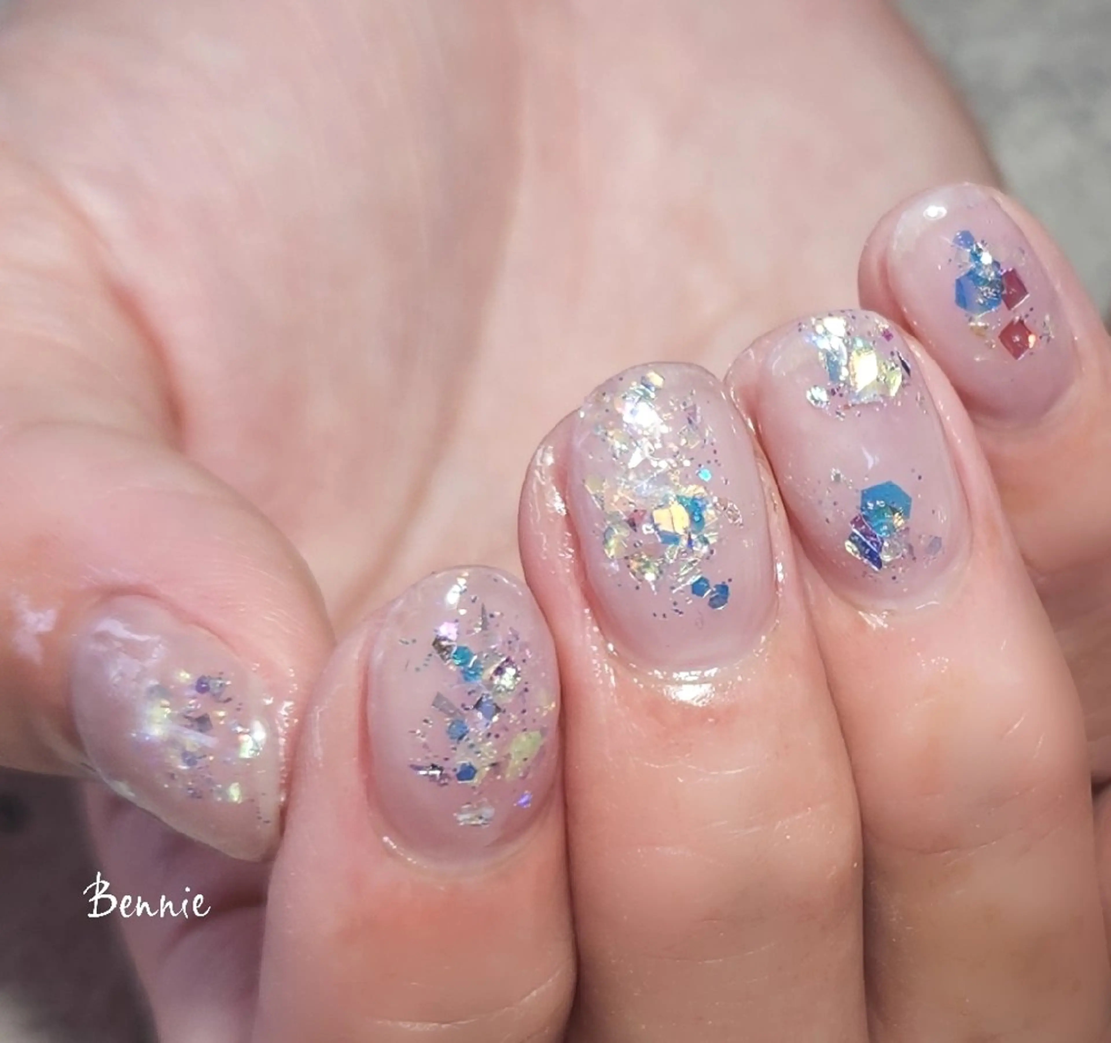 ネイル パープル ハンドネイル   BENNIEのネイルデザイン