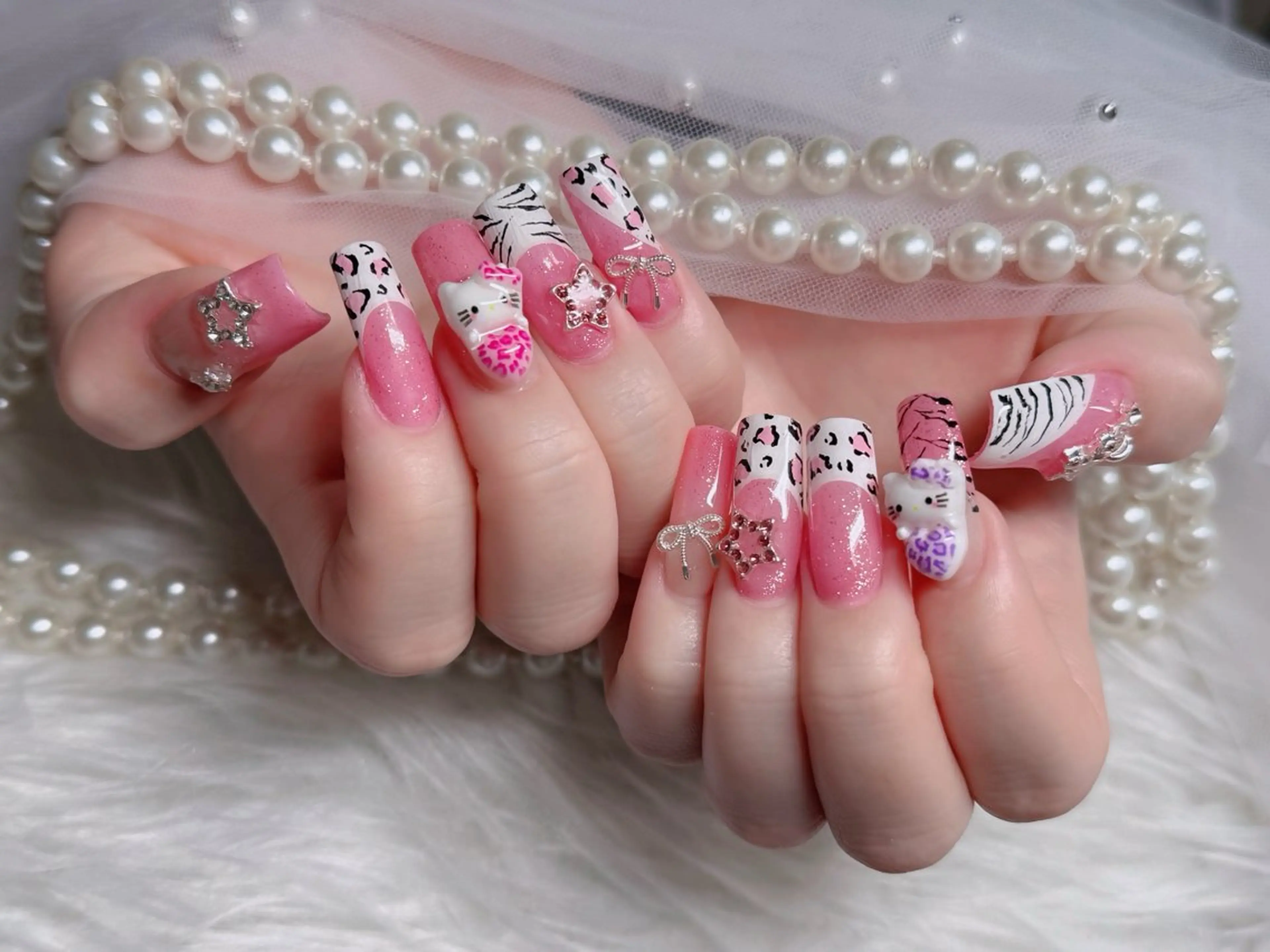 ネイル アートネイル ボルドー フレンチネイル ジェルネイル 氷ネイル・うるうるネイル ハンドネイル H.baby Nail Salonのネイルデザイン