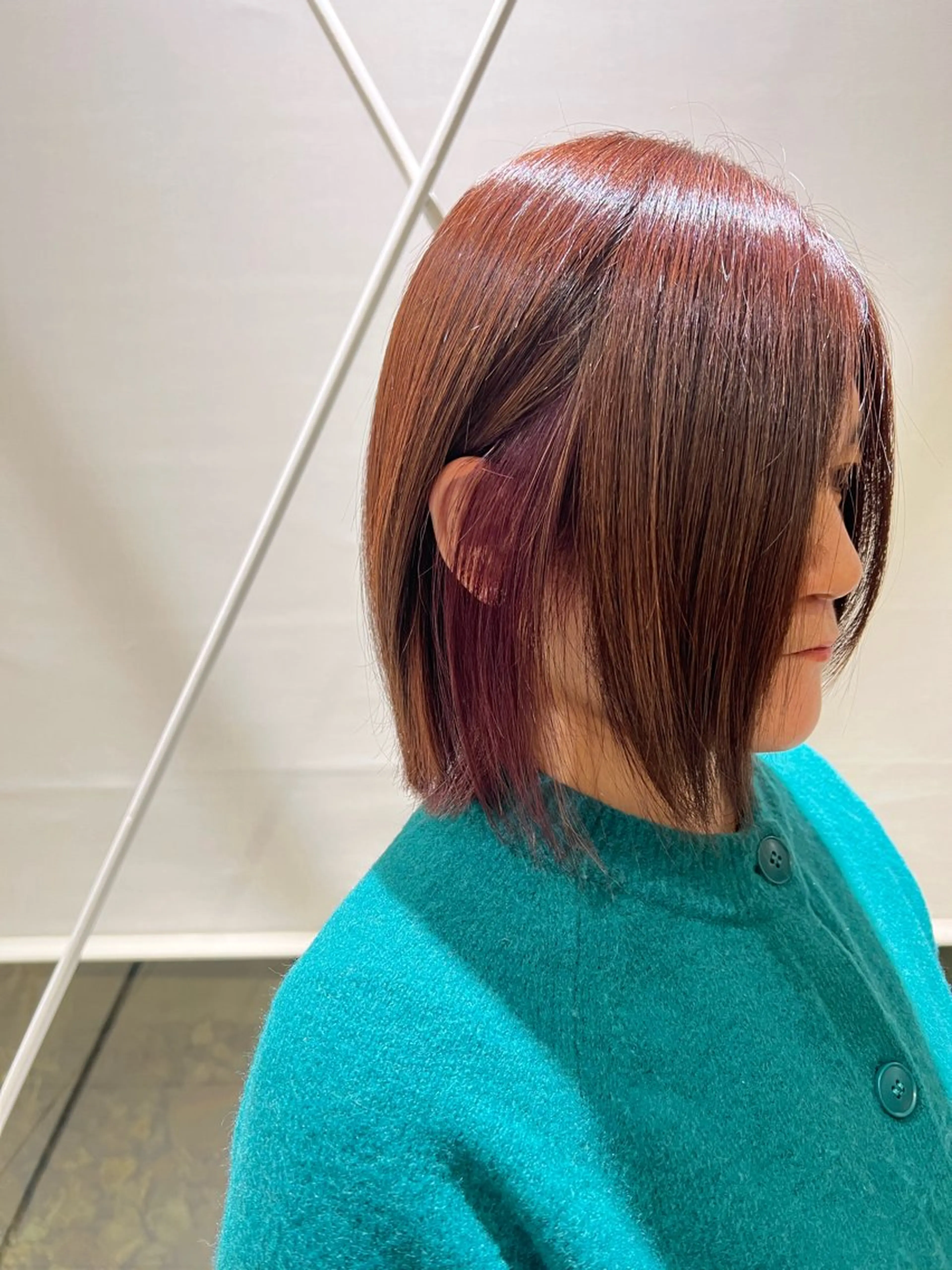 カラー ブリーチ ラベンダーカラー ピンクカラー ピンクラベンダー 大澤 勝悟のヘアスタイル