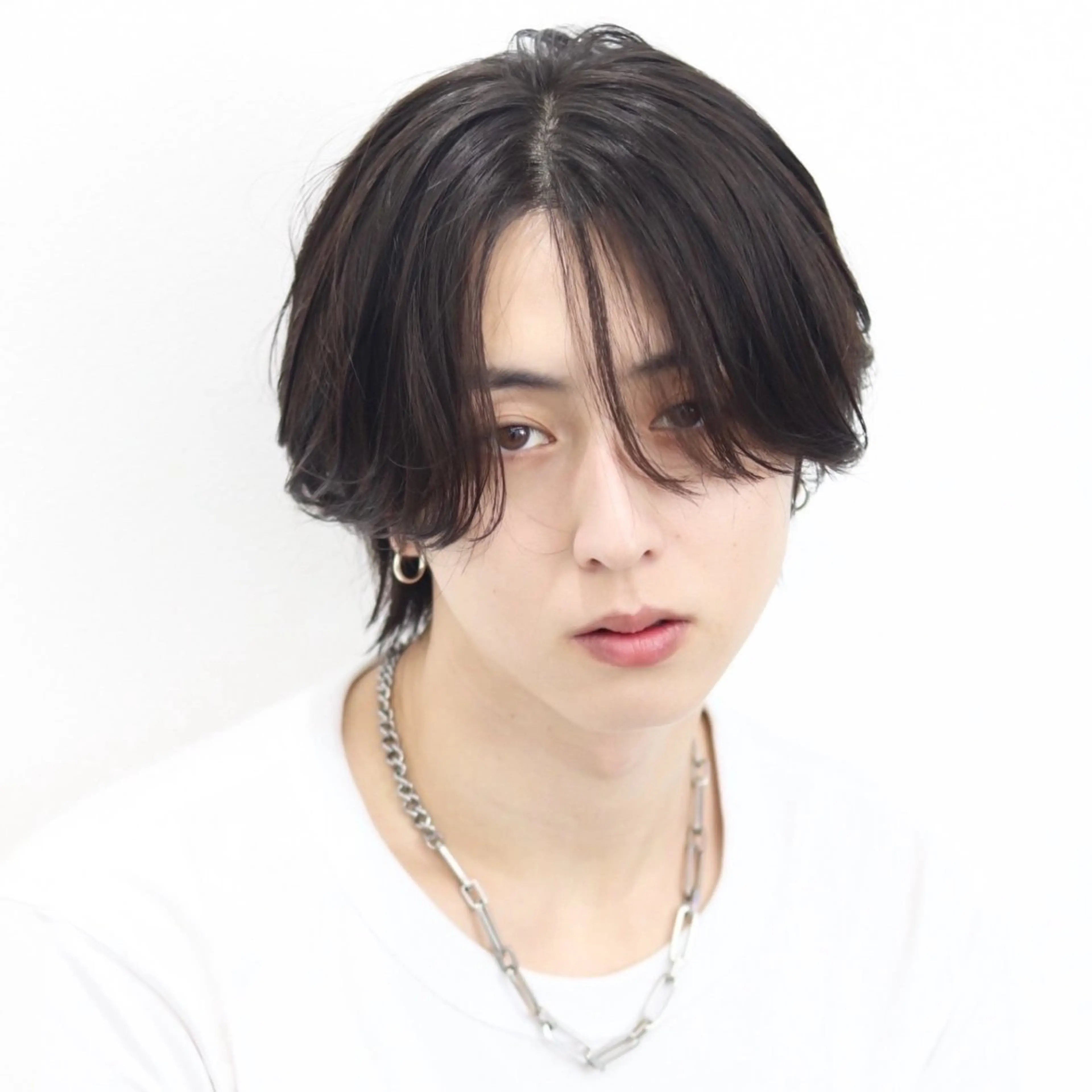 ミディアム カラー パーマ メンズ カット 縮毛矯正 トリートメント ハイトーン/メンズマ ッシュ/KYOHEIのヘアスタイル