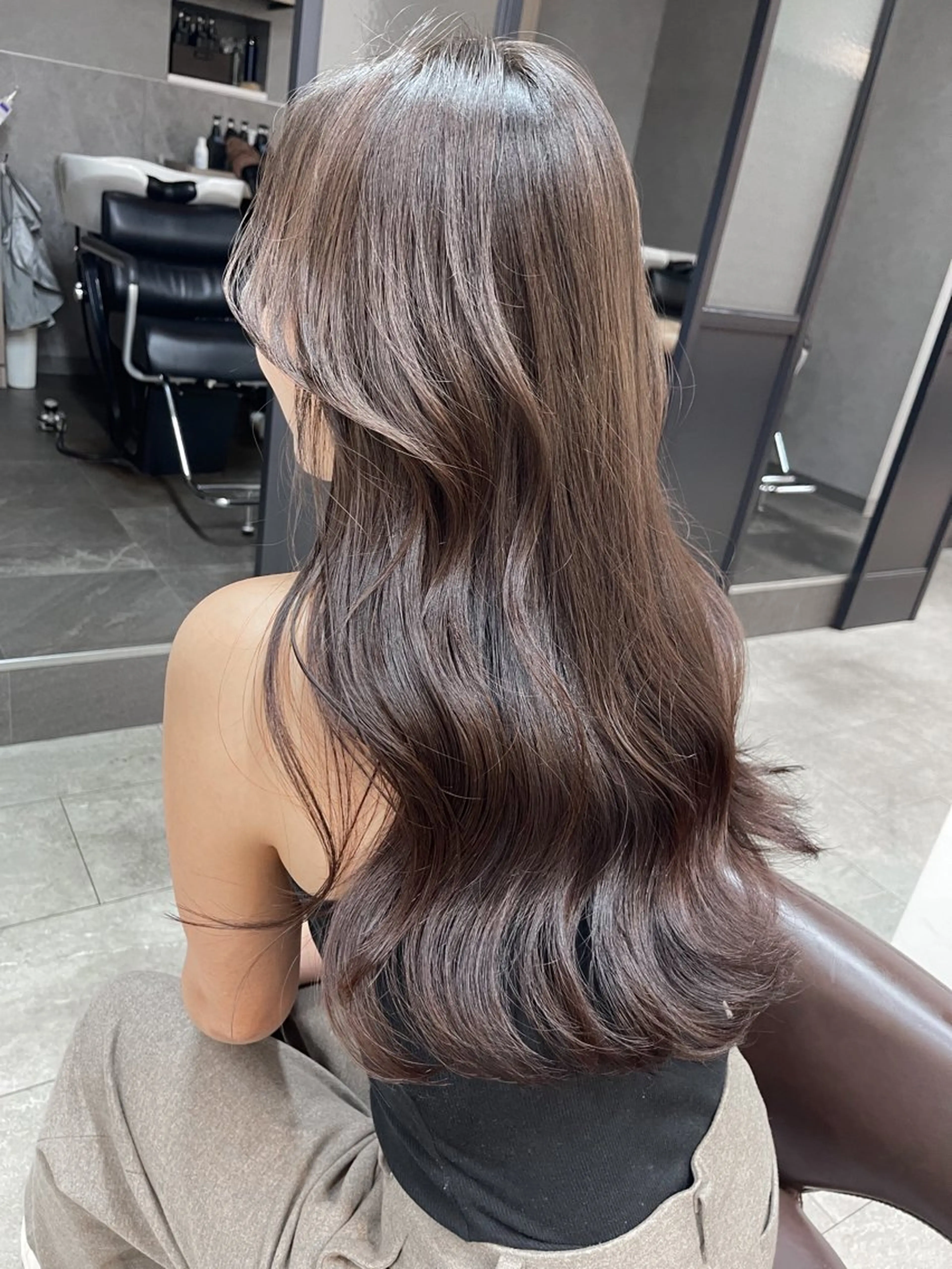 ロング neaf六本木所属・韓国風レイヤー ショート/犬塚 優介のヘアスタイル