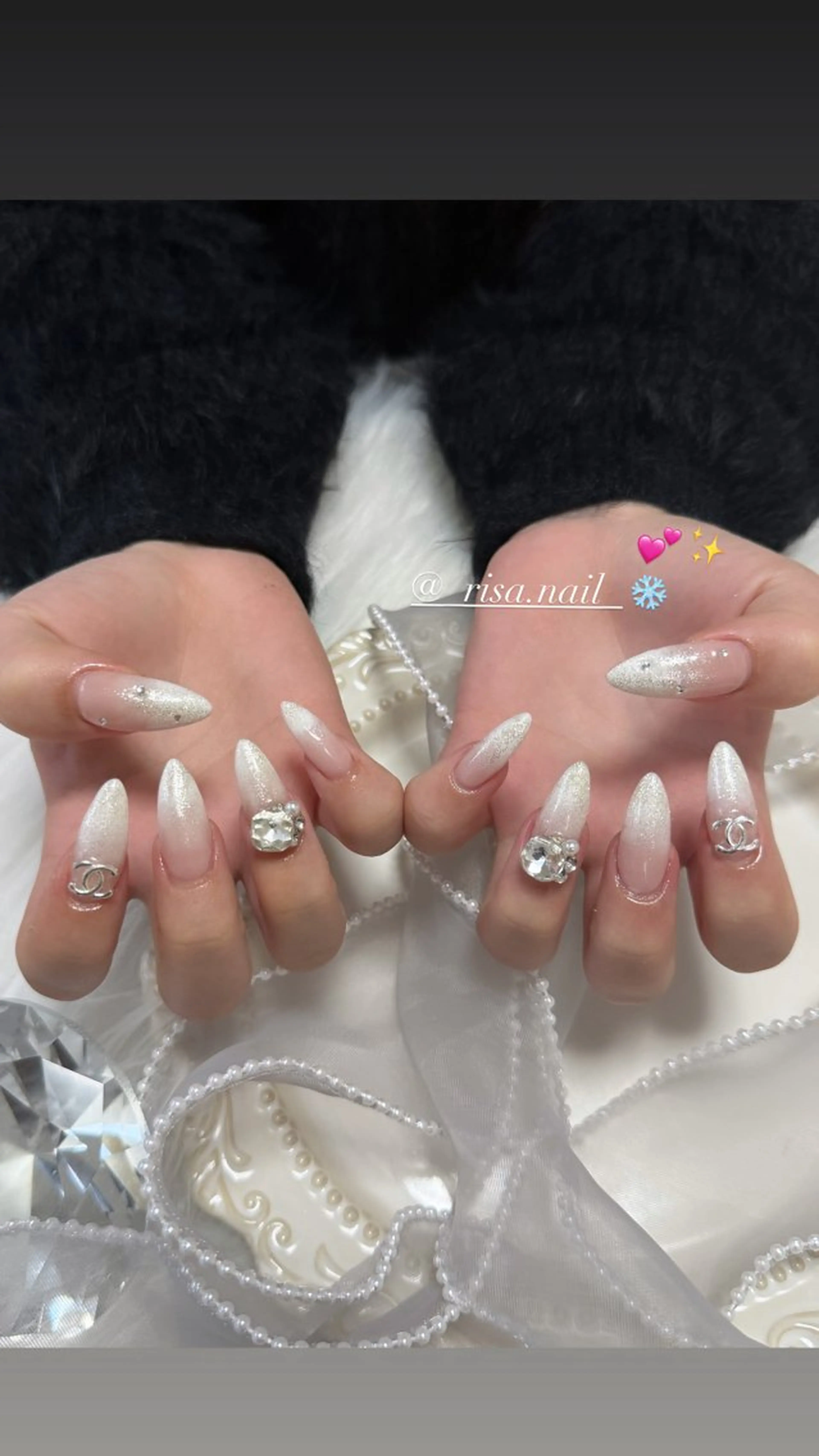 ネイル ハンドネイル 🅁nail🪞✨ risa🎀のネイルデザイン