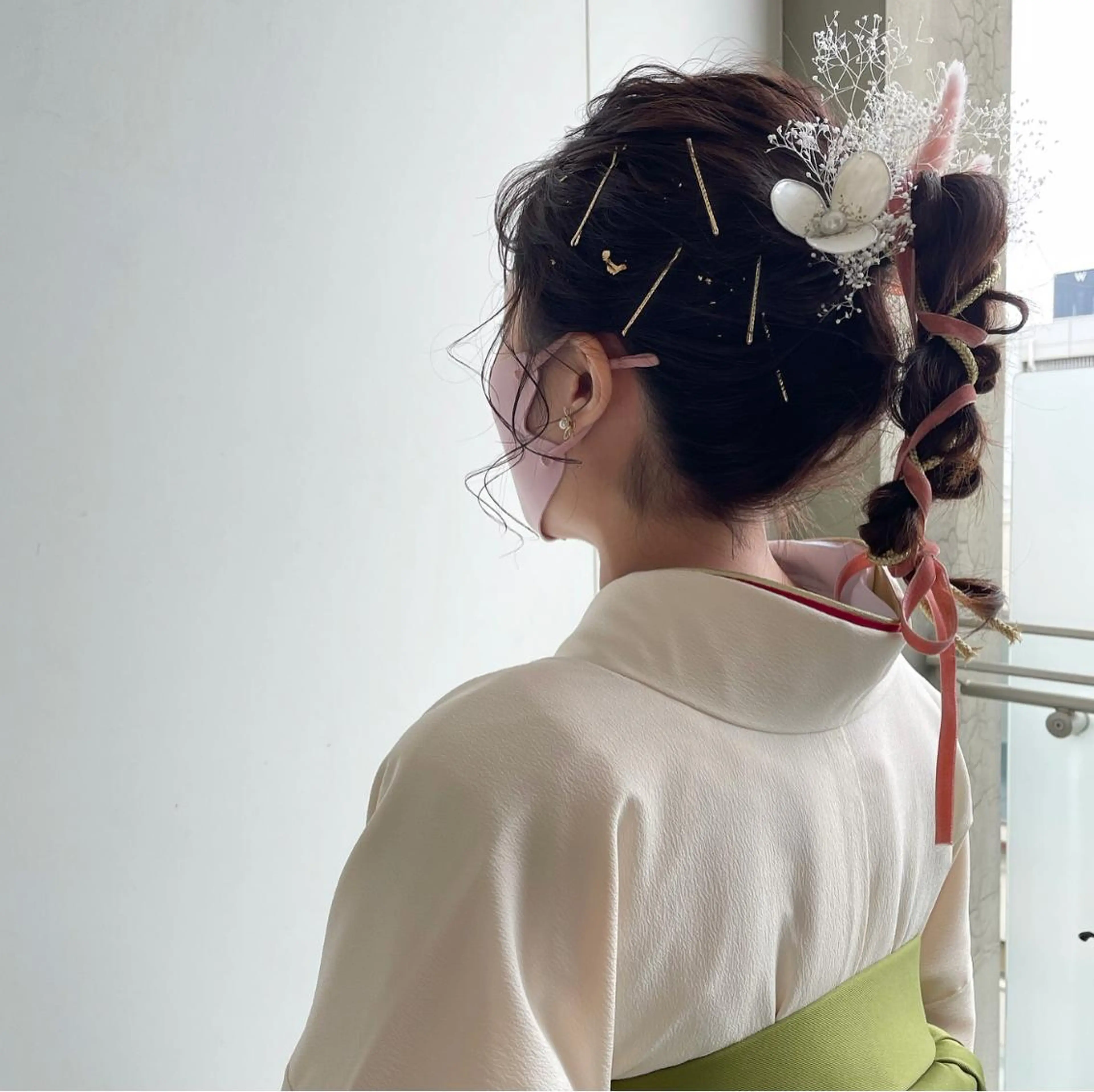 セミロング ヘアメイク new meのヘアスタイル