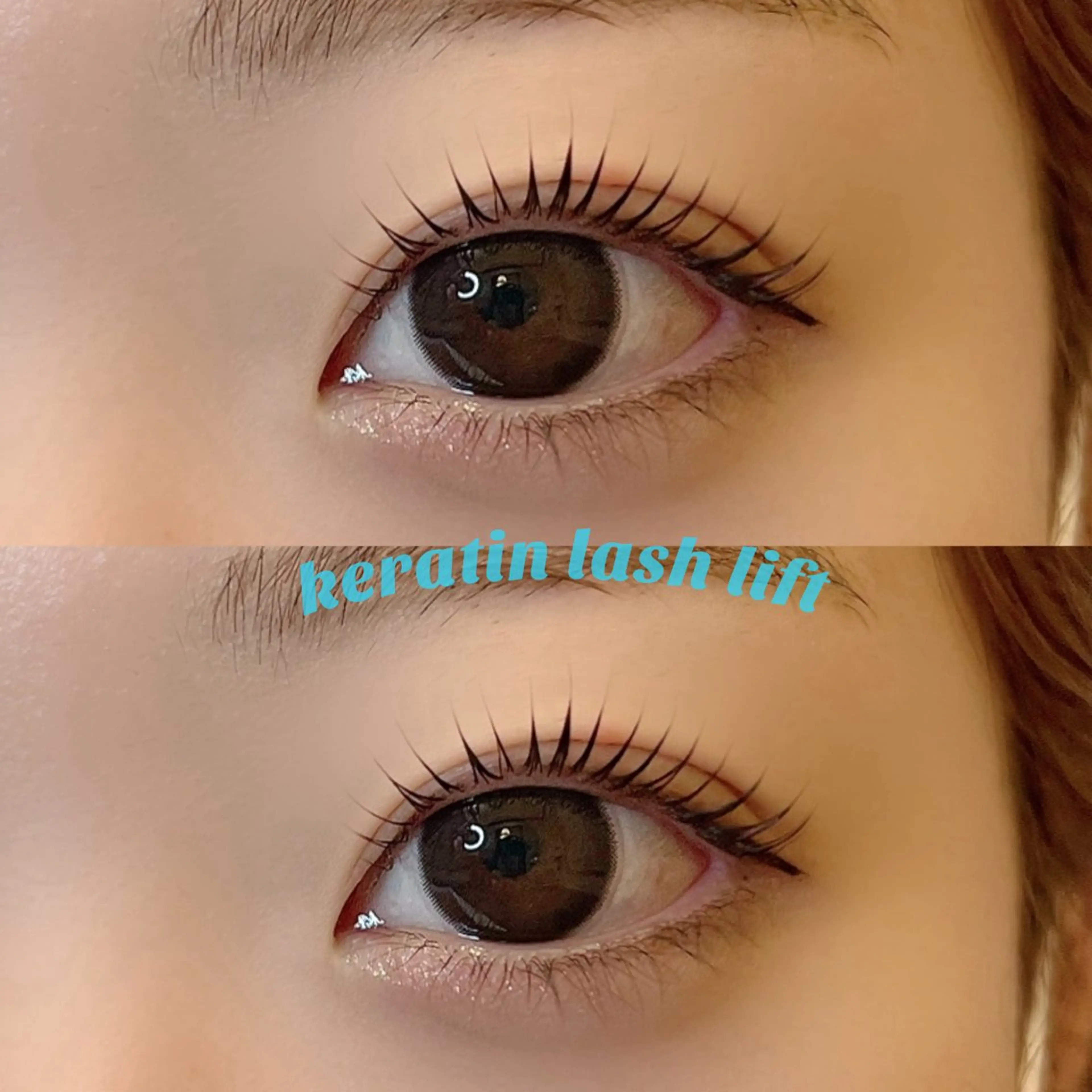 マツエク・マツパ ケラチンラッシュリフト toujours Yurikaのマツエク・マツパデザイン