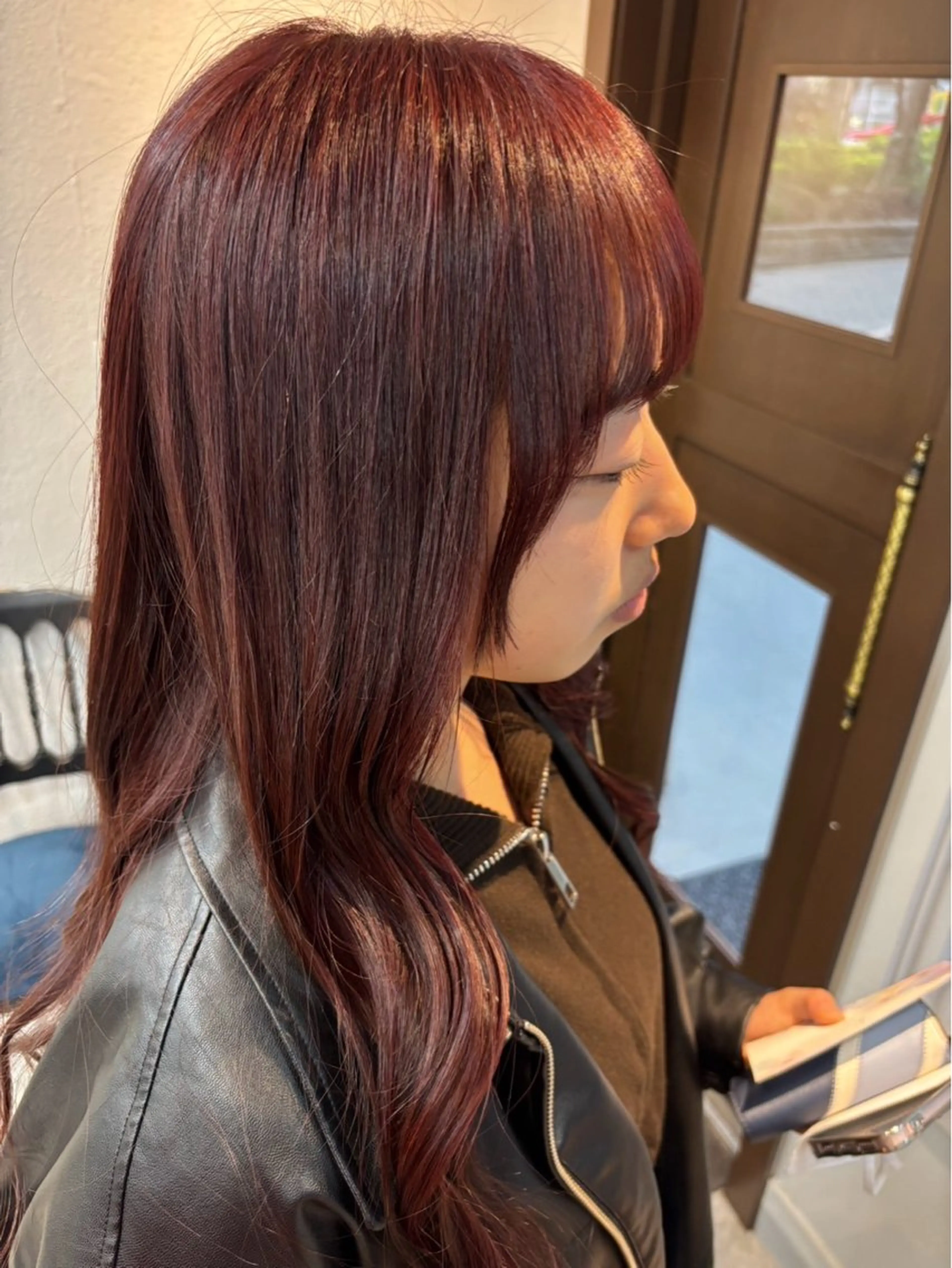 ロング カラー 暖色カラー💞 菊地しおんのヘアスタイル