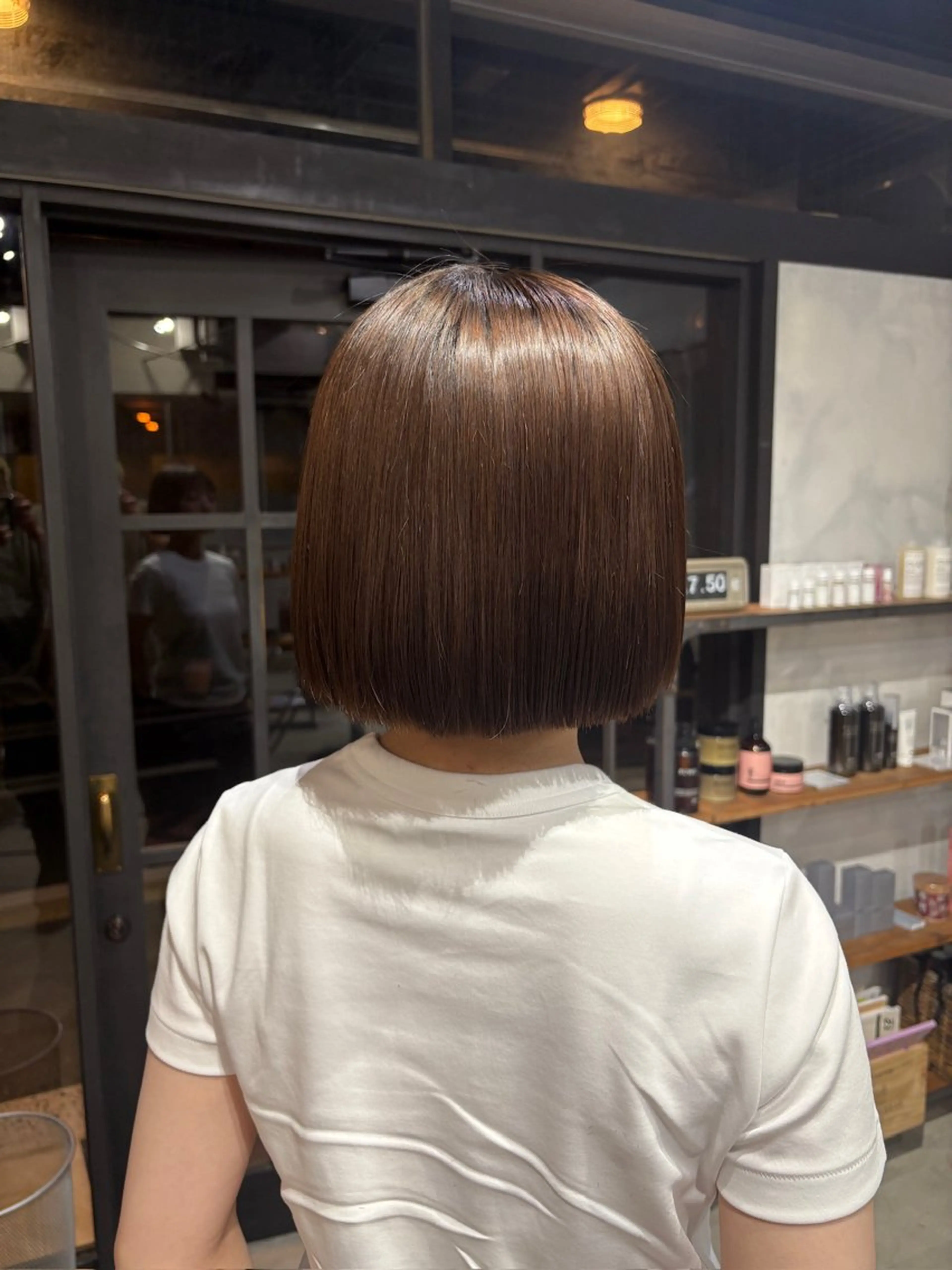 ショート ショートボブ ボブ ショートヘア 京都/カラー/松野 翔のヘアスタイル