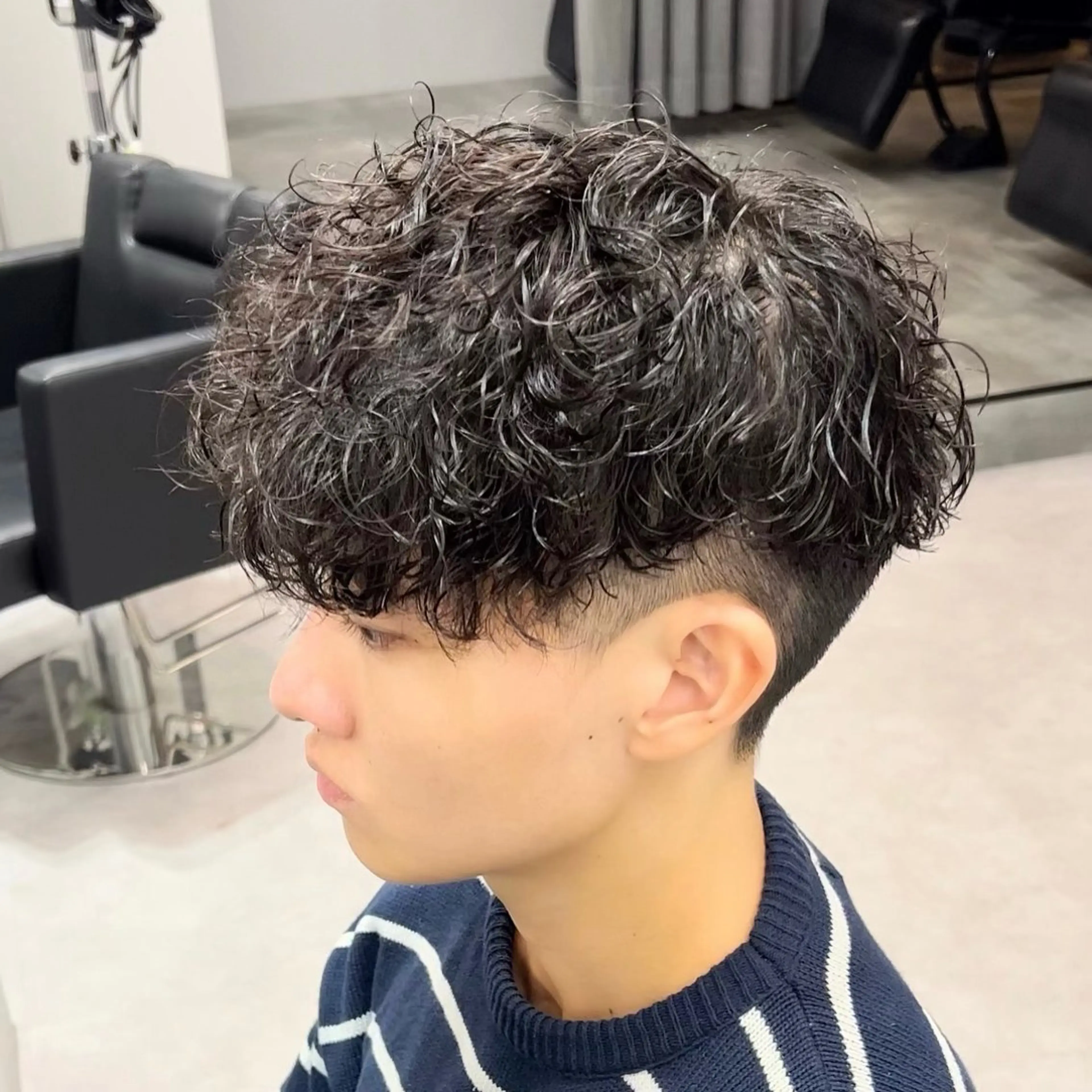 パーマ メンズ メンズパーマ プードルパーマ プードルパーマ 【メンズ特化美容師】 🐍NAO🐍のヘアスタイル