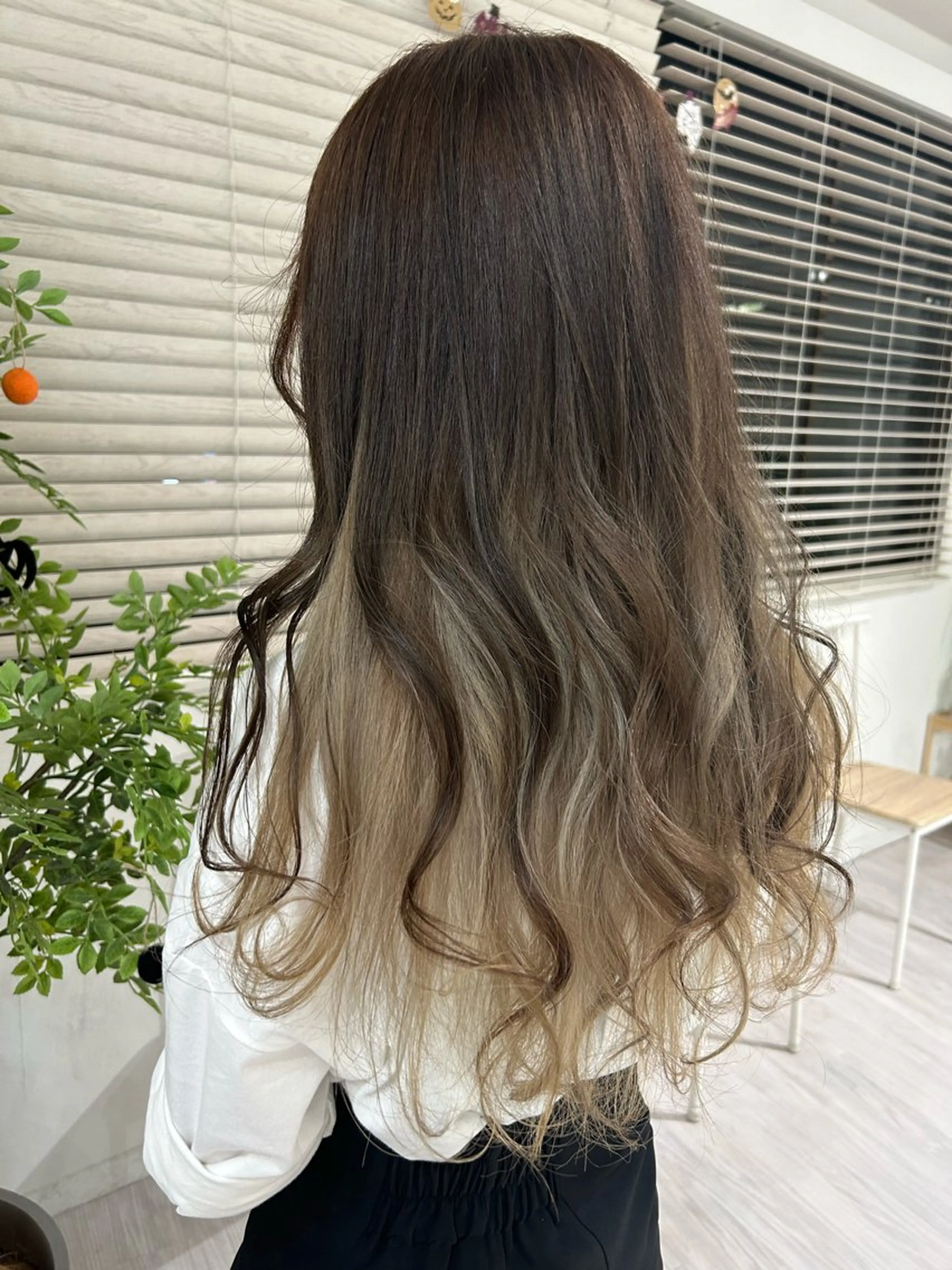 ロング カラー 💙まこと💙艶 カラー(Rico)のヘアスタイル