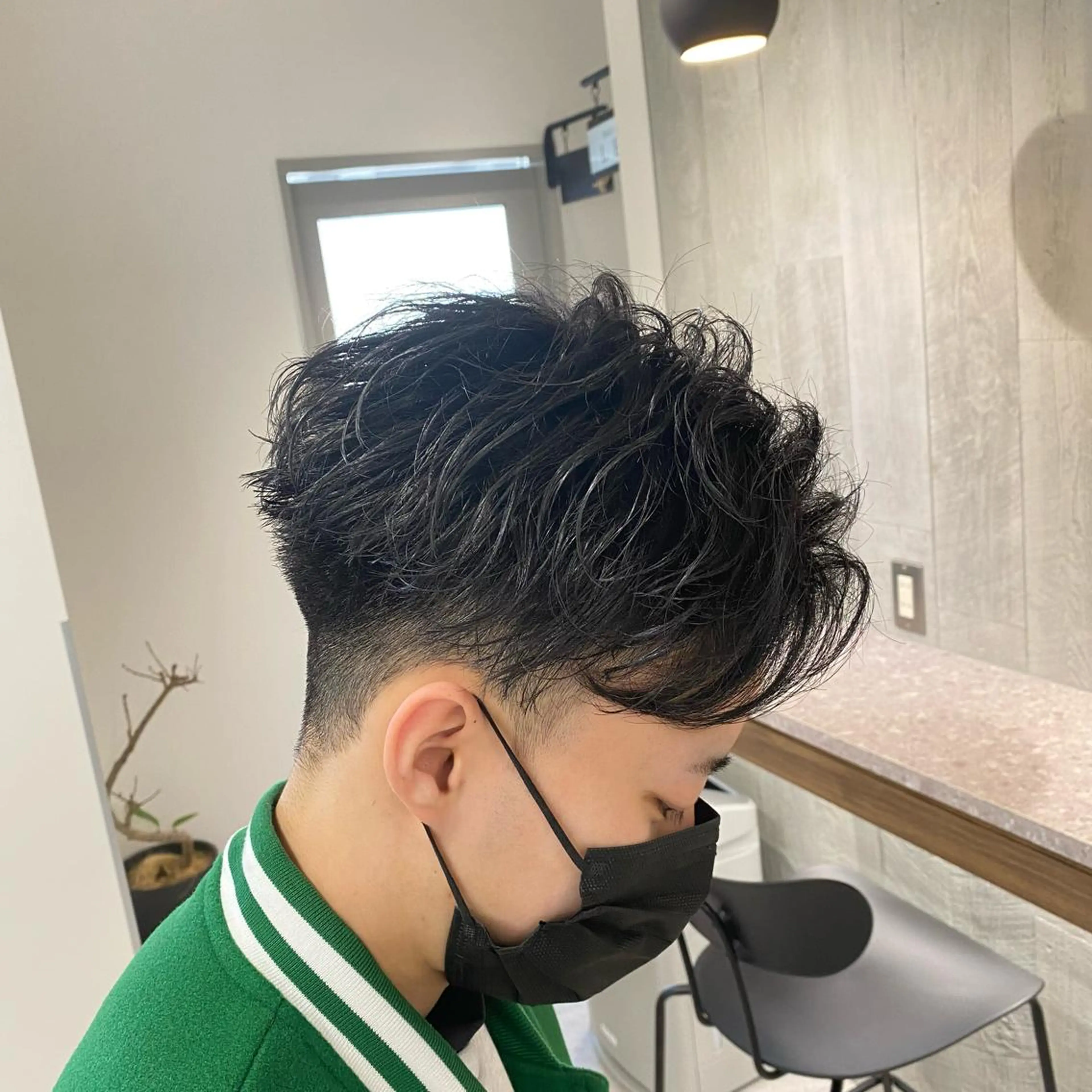 パーマ メンズ シェアサロンReco-リコ- 今泉パークサイド店所属・メンズパーマ専門★★ ナカゾノのヘアスタイル