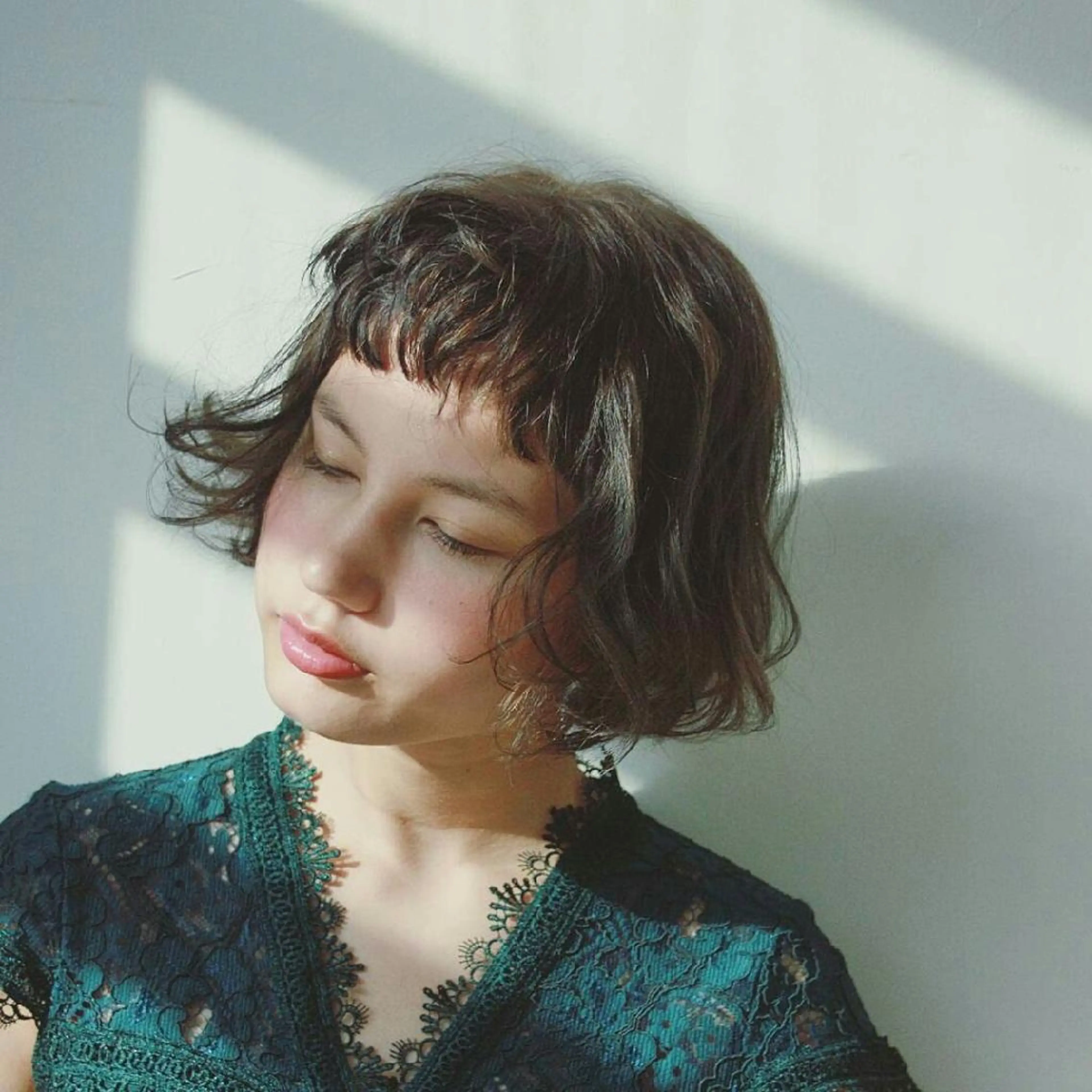 ショート ホリウチ ユキエのヘアスタイル