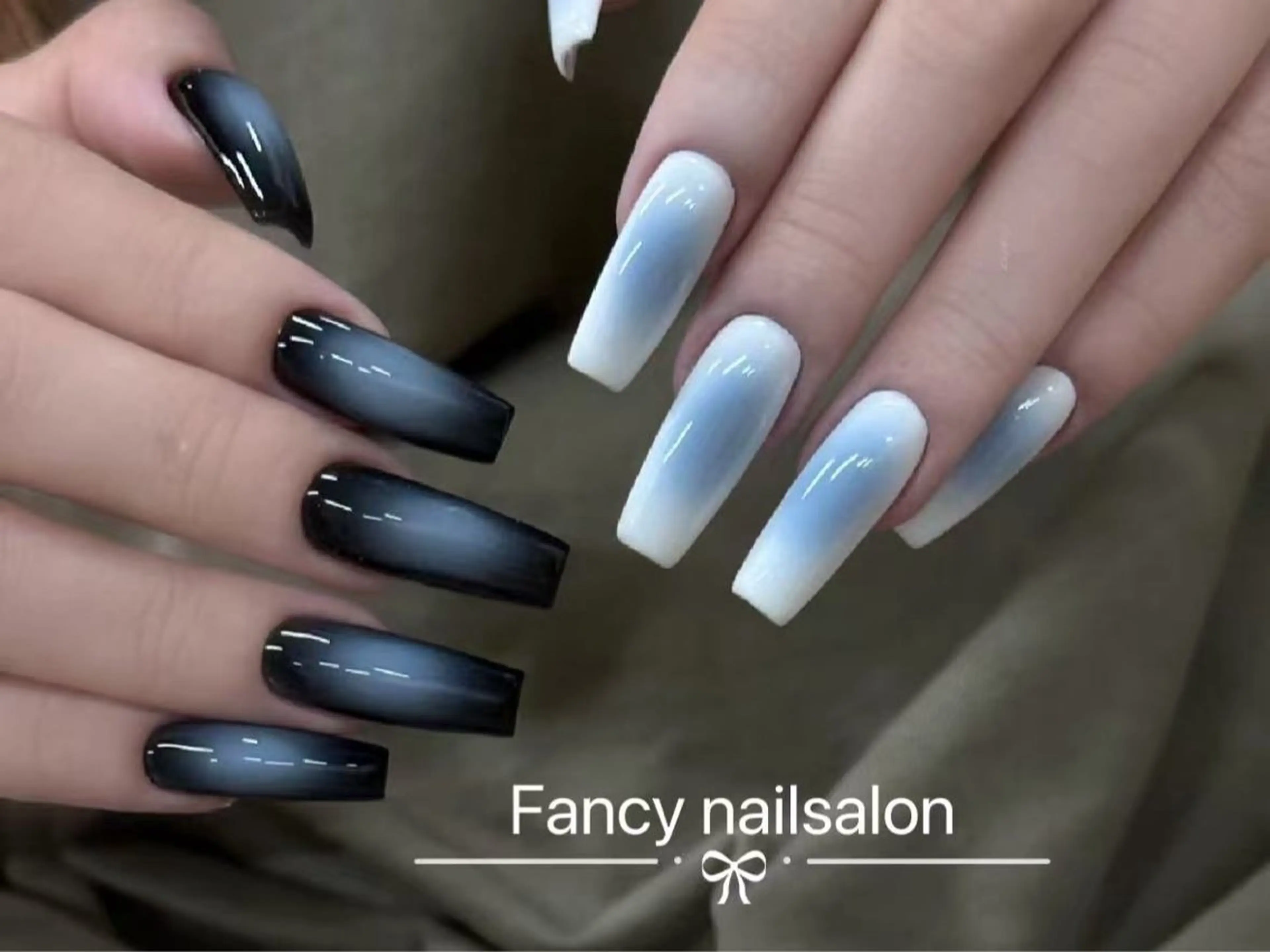 ネイル チークネイル フットネイル グラデーション 韓国ネイル ニュアンスネイル Fancyネイル サロン練馬店のネイルデザイン