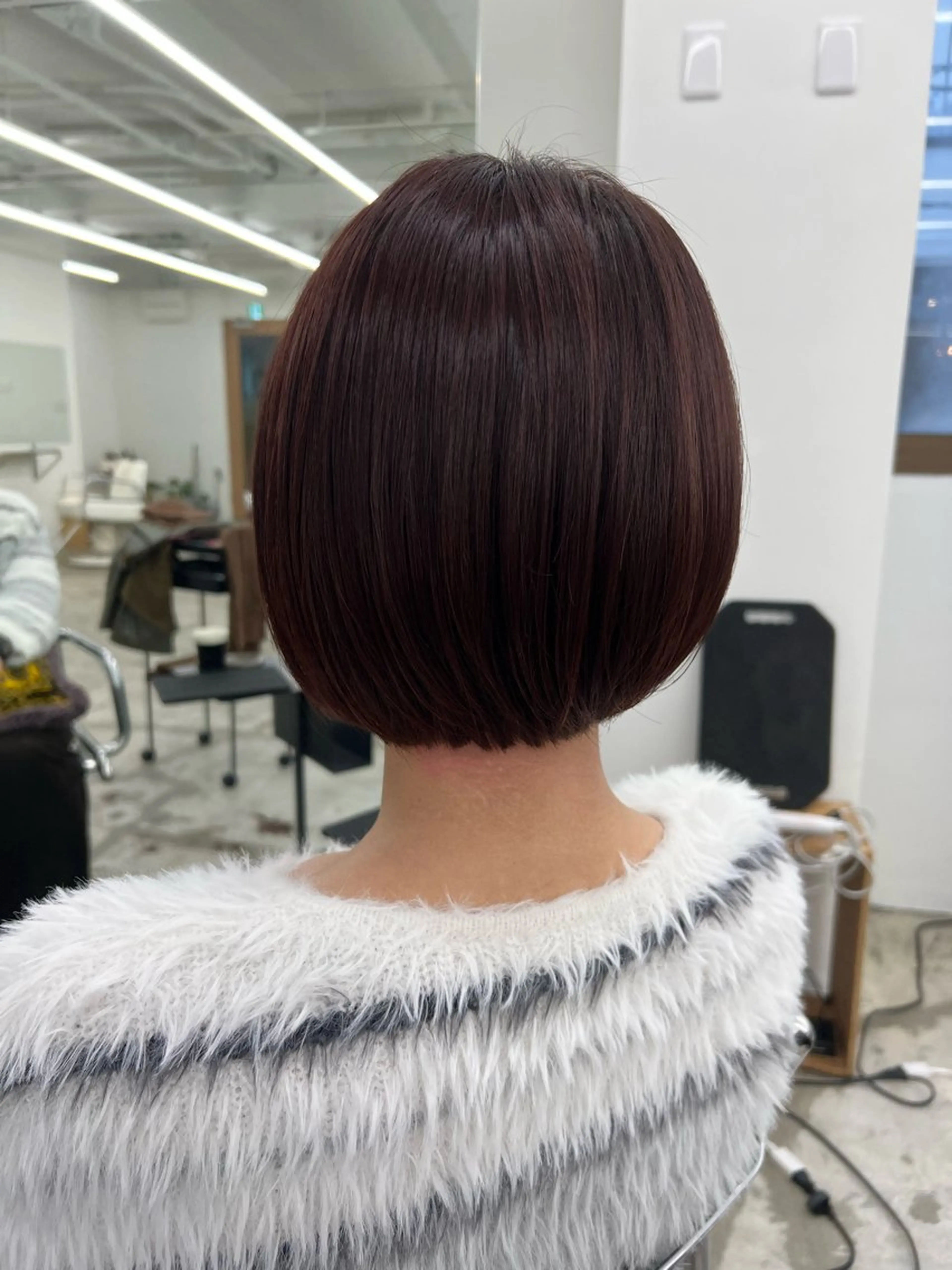 ショート ボブ ボブショート/岩崎 明生のヘアスタイル