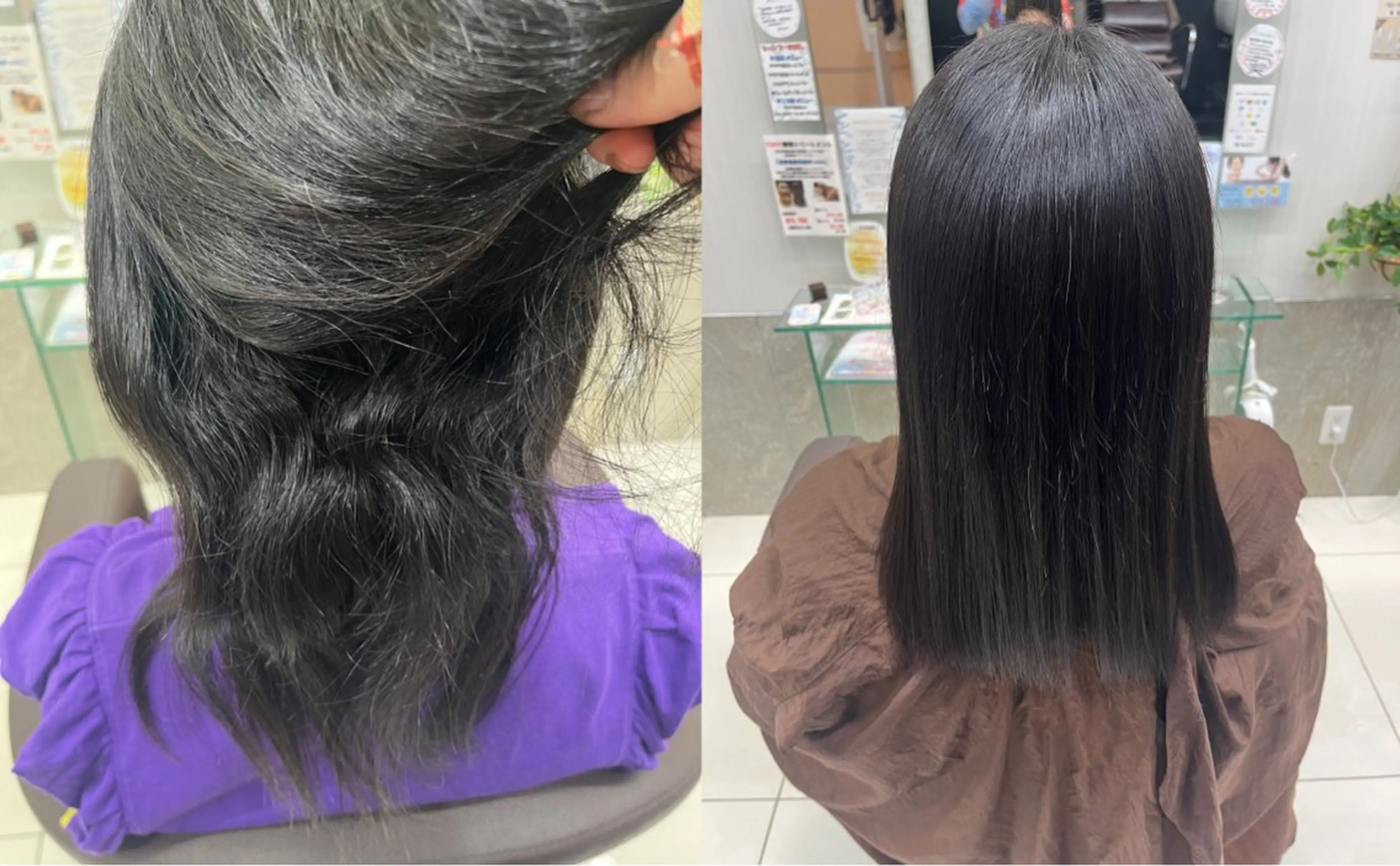 縮毛矯正 EARTH/A 山根　彩夏のヘアスタイル