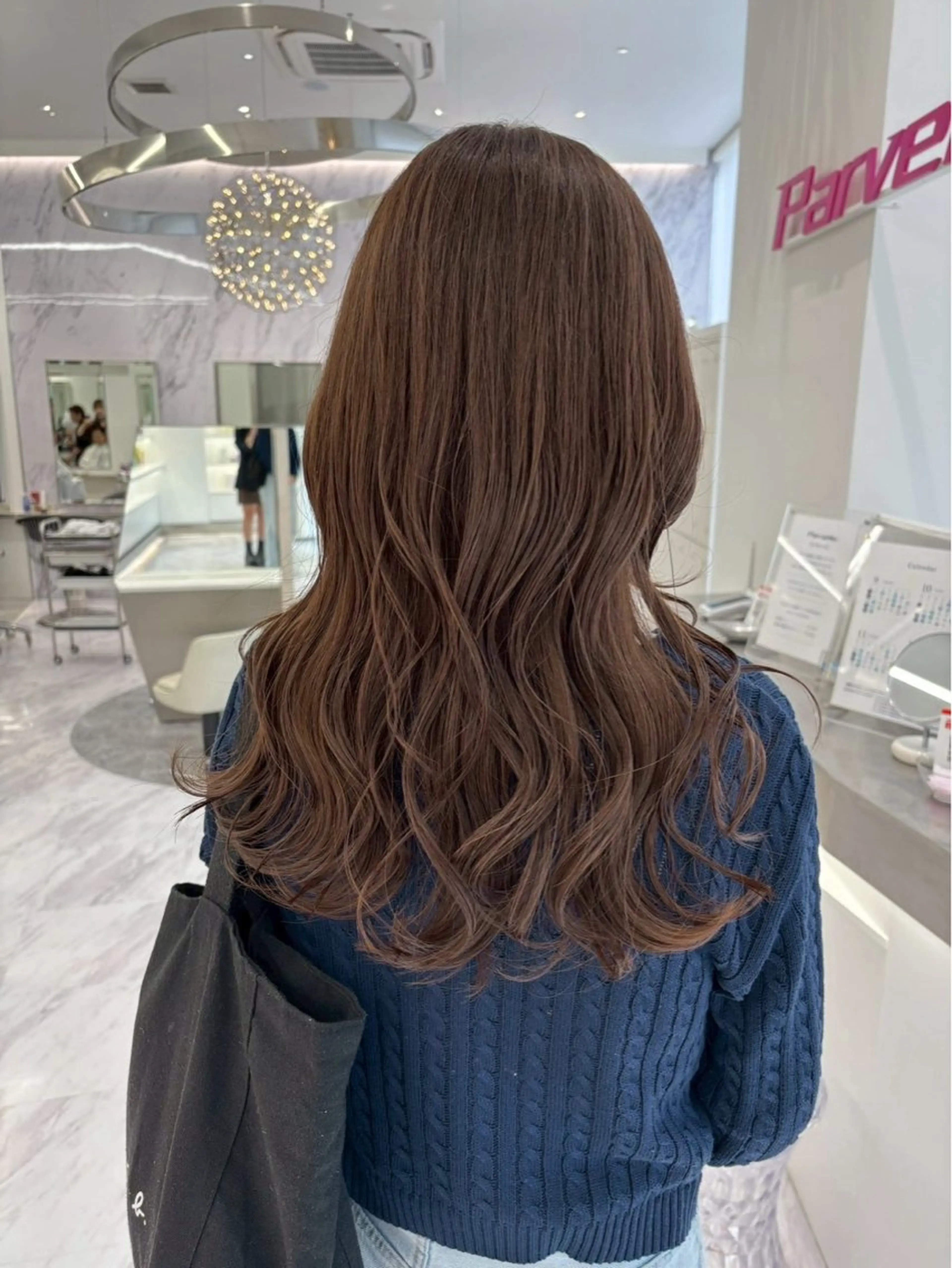 ロング カラー ベージュカラー ヘアカラー ParveMix┊ 太田 千尋🎀🪽のヘアスタイル