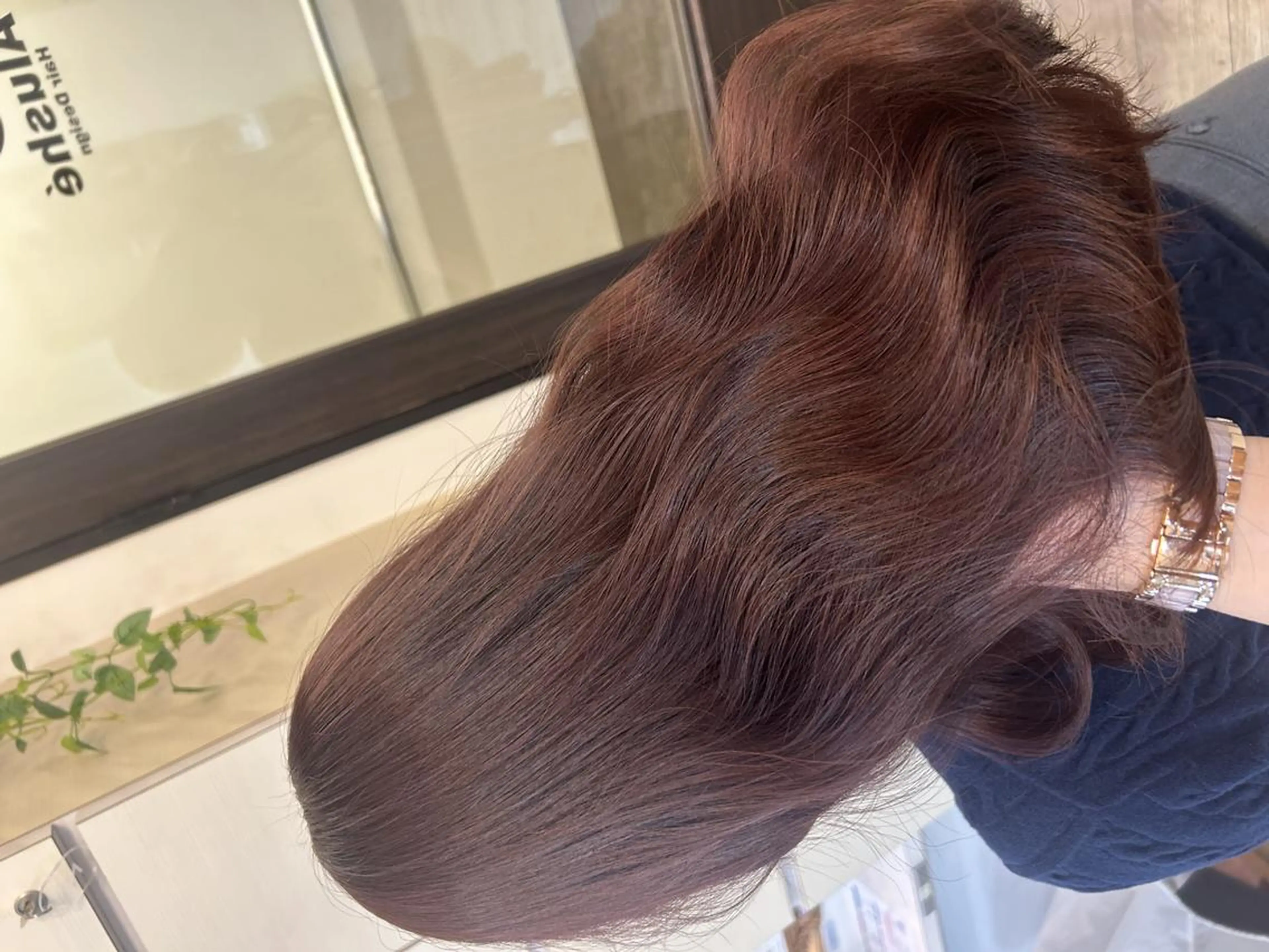 ロング カラー ヘアアレンジ 🦄🫧透明感 絹髪特化🫧🍓のヘアスタイル