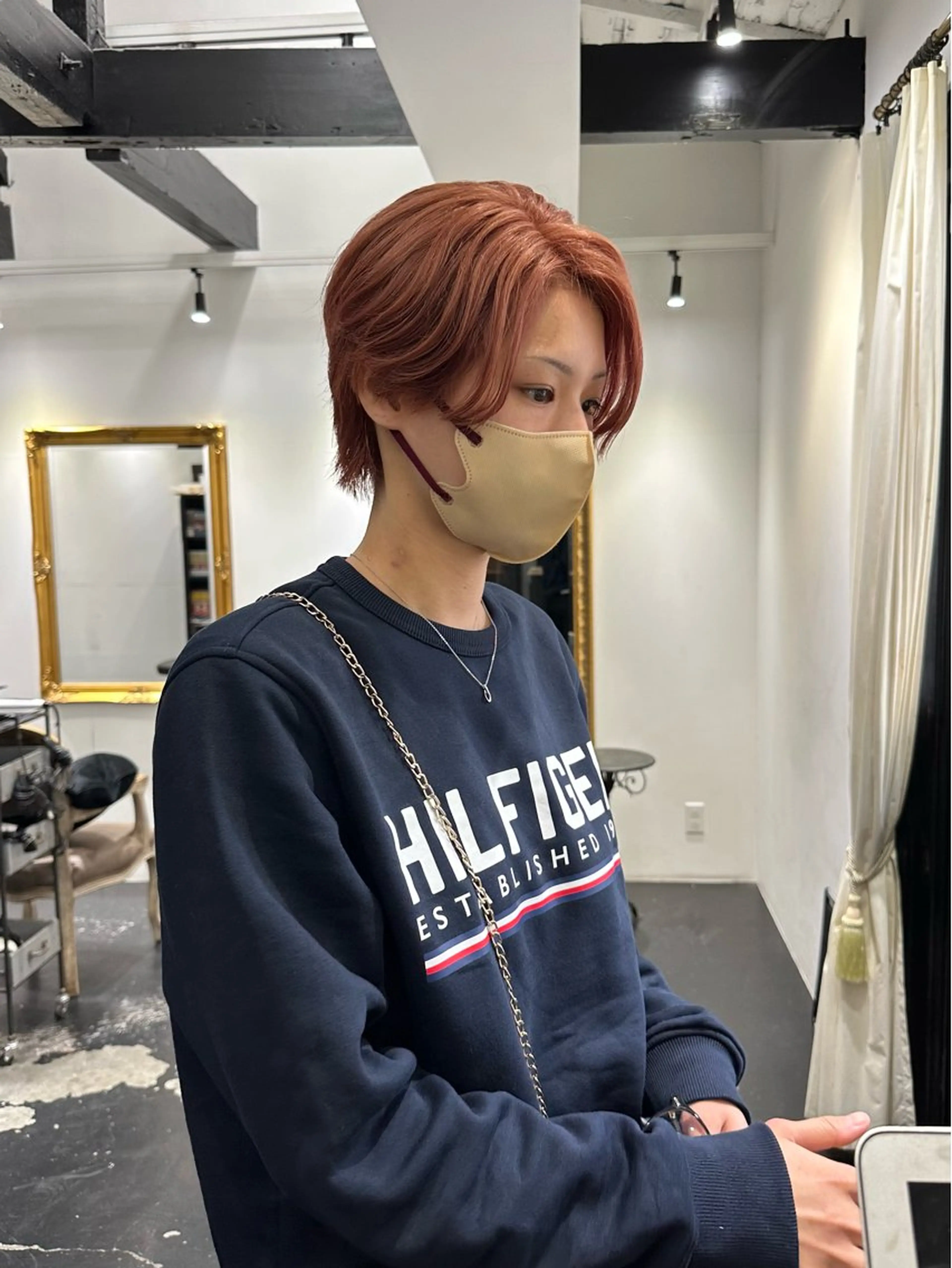 ショート REAL 心斎橋所属・ブリーチ/ベージュ /natsumiのヘアスタイル