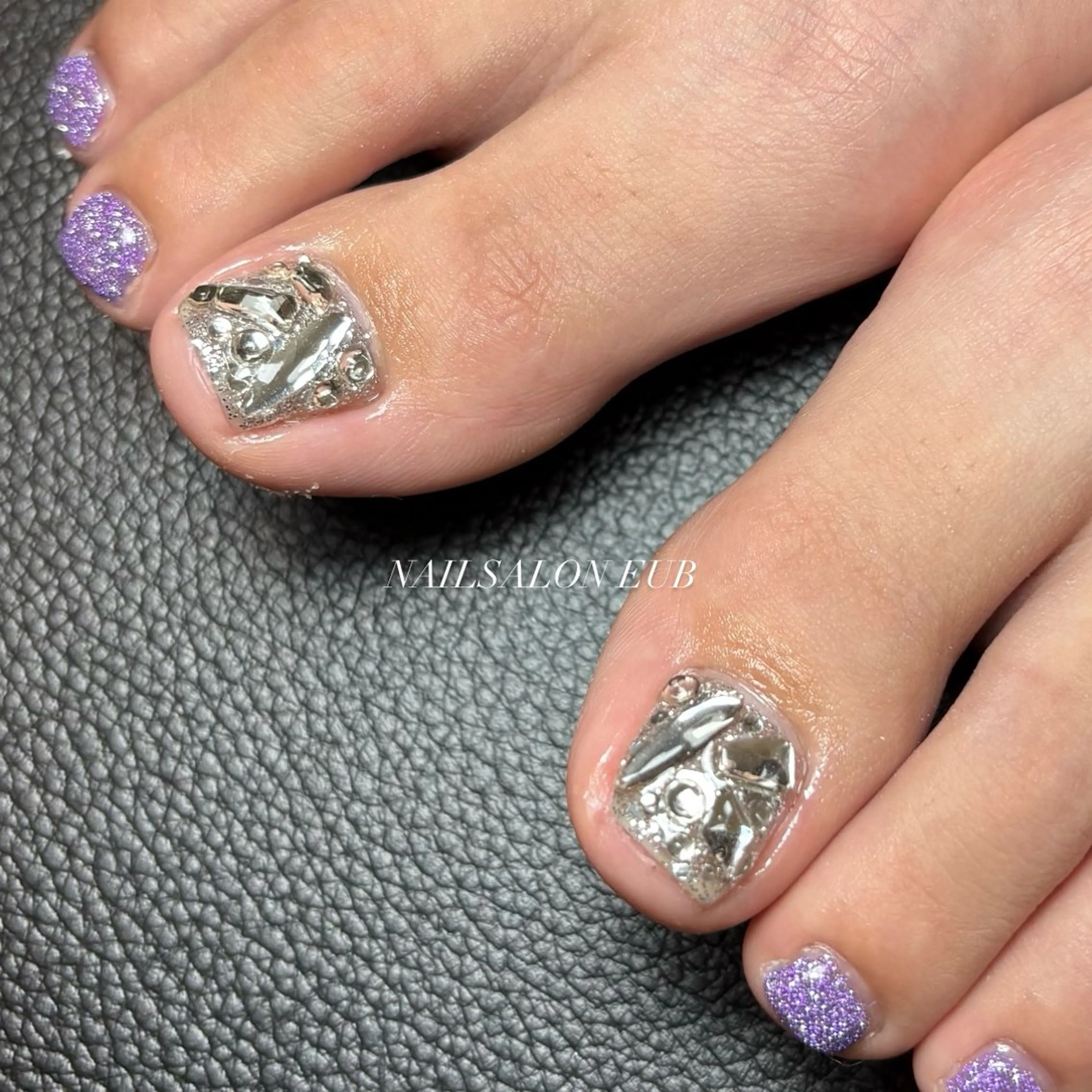 ネイル フラッシュネイル フットネイル NAILSALON EUB  AYAKAのネイルデザイン