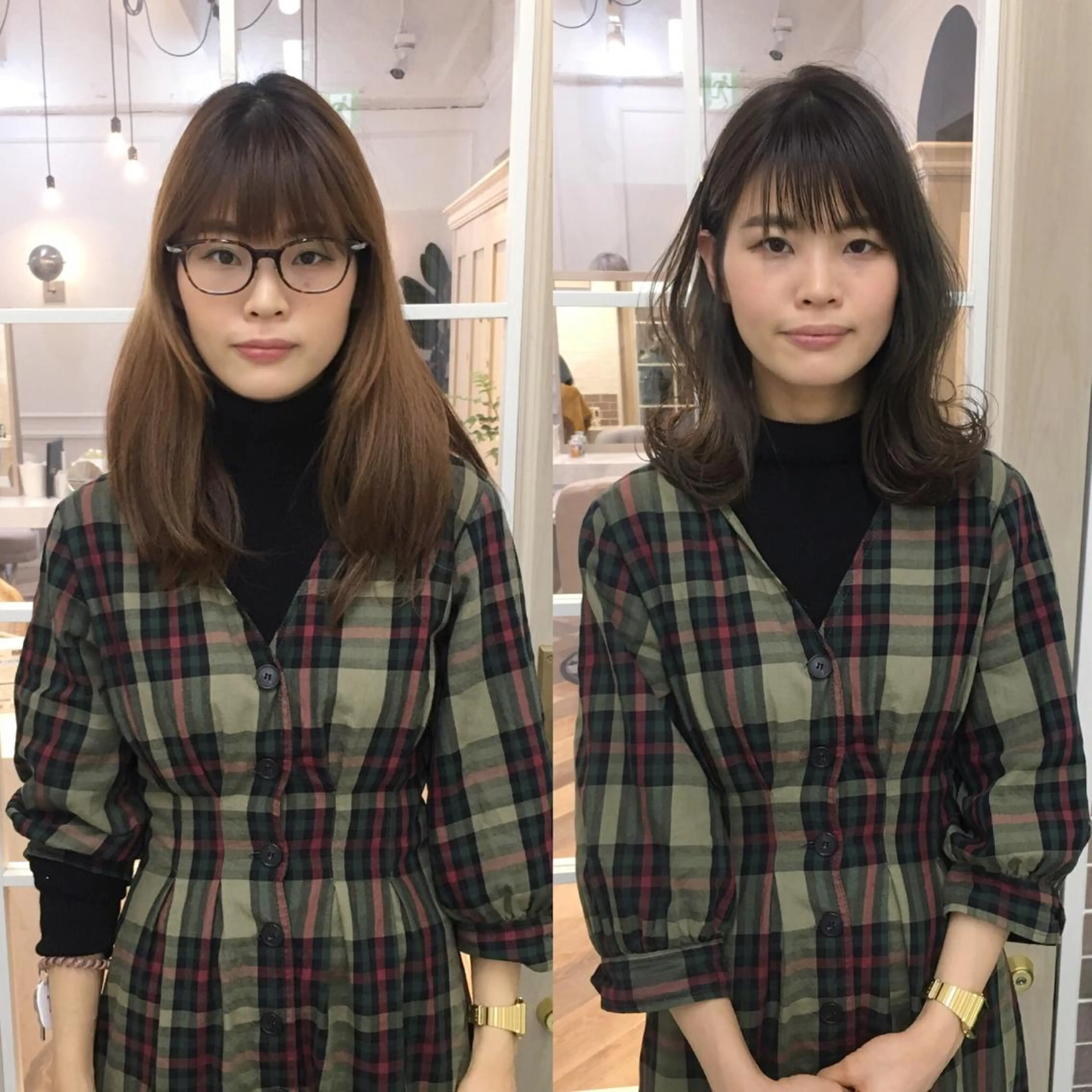 ミディアム カラー カット ヘアカラー トリートメント 大人可愛いショート＊ NoWL栗原隆成のヘアスタイル
