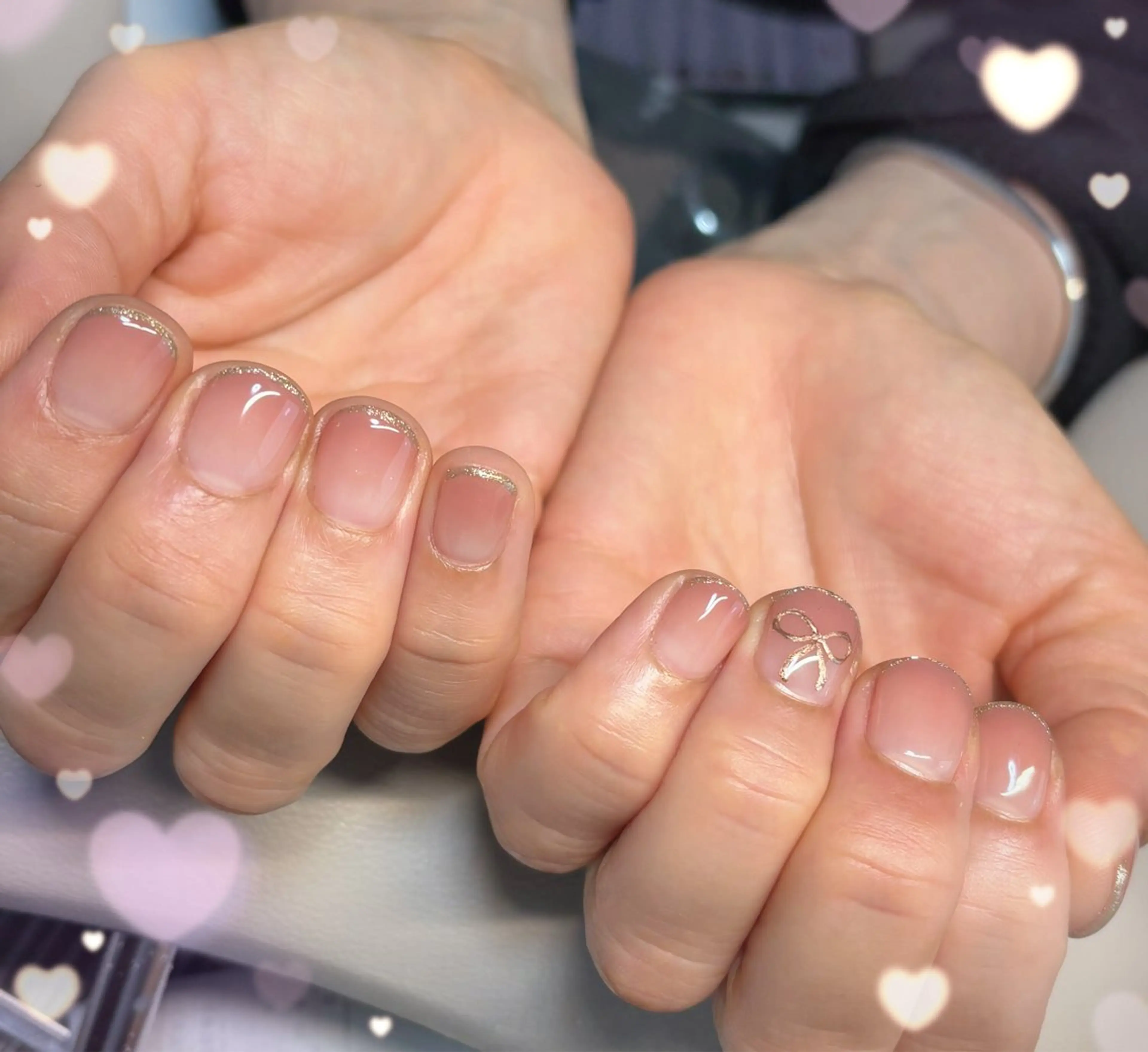 ネイル ジェルネイル グラデーション パラジェル ハンドネイル 認定講師⭐️歴20年 サロン&スクールのネイルデザイン