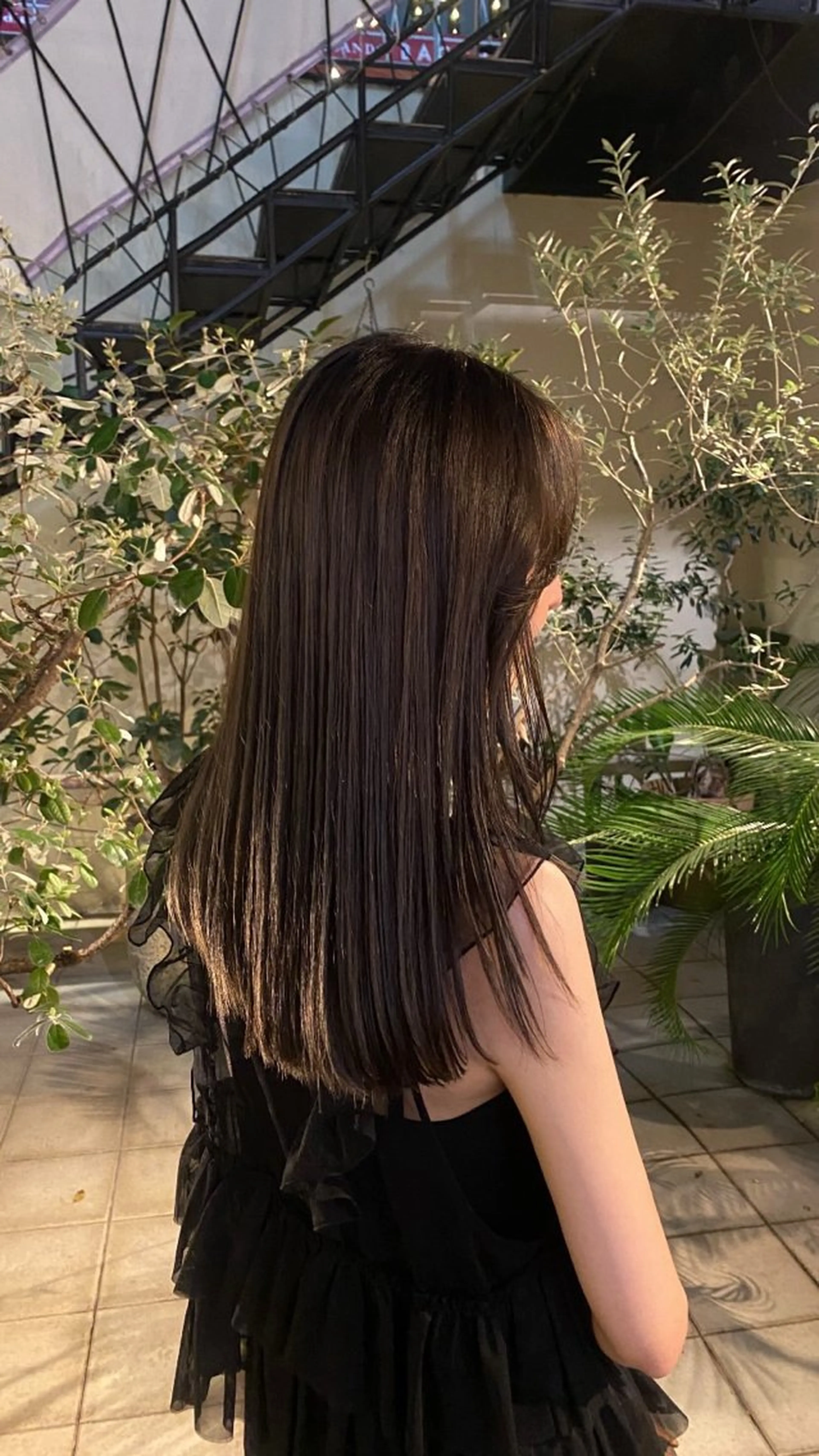 セミロング ヘアカラー トリートメント fifth elima.yuanのヘアスタイル