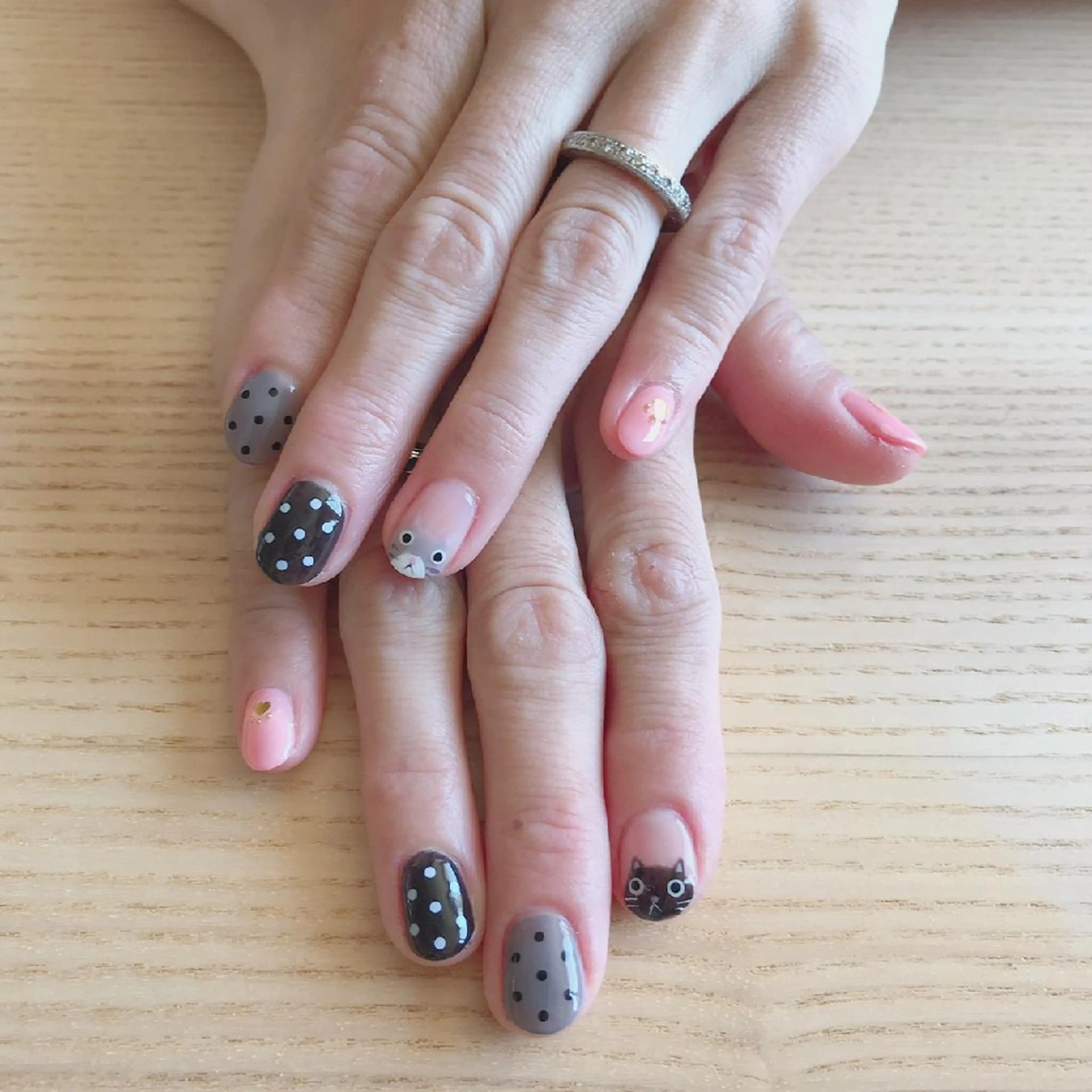 ネイル 川岡 香を里のネイルデザイン