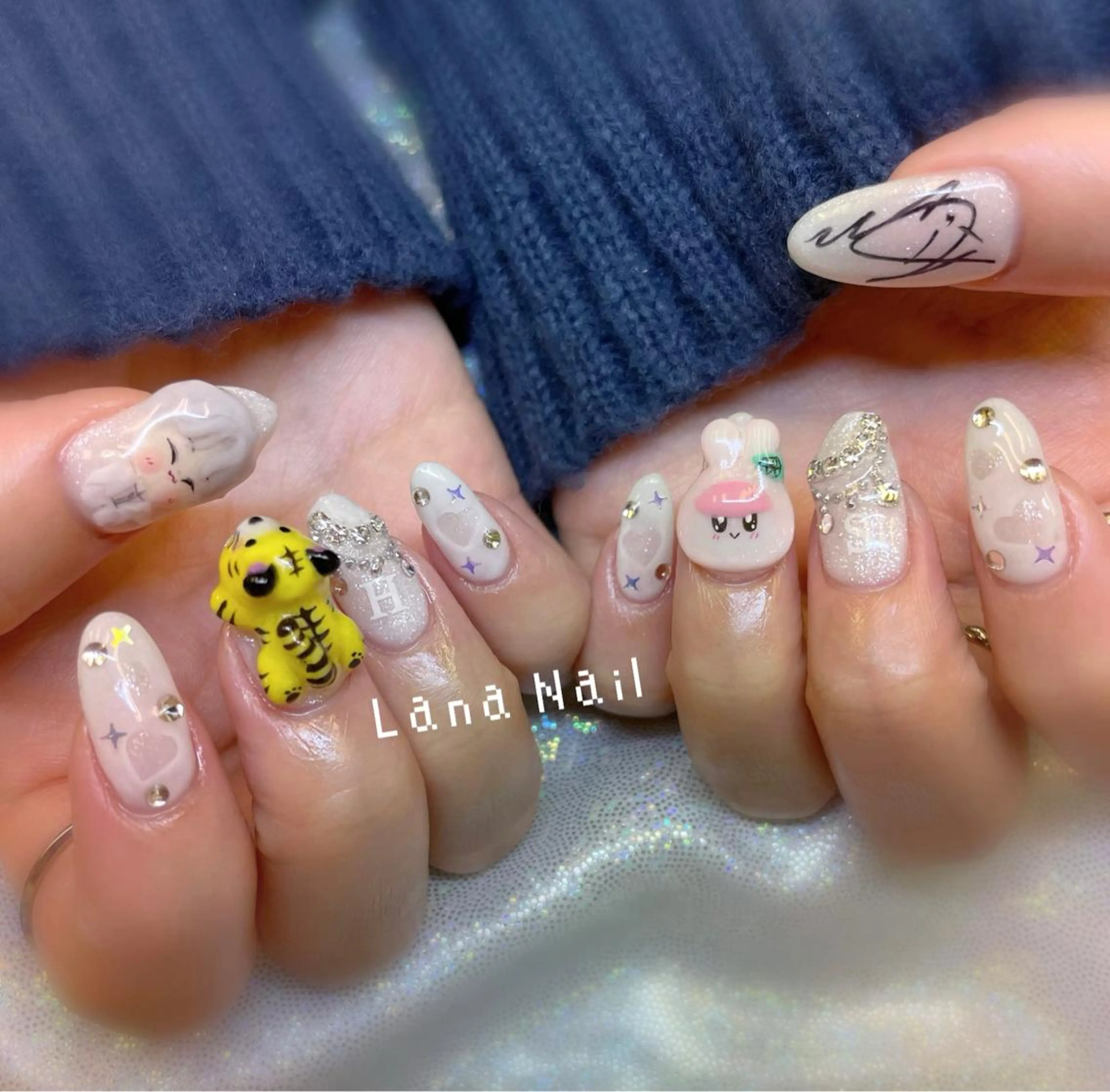 ネイル ジェルネイル Lana Nailのネイルデザイン