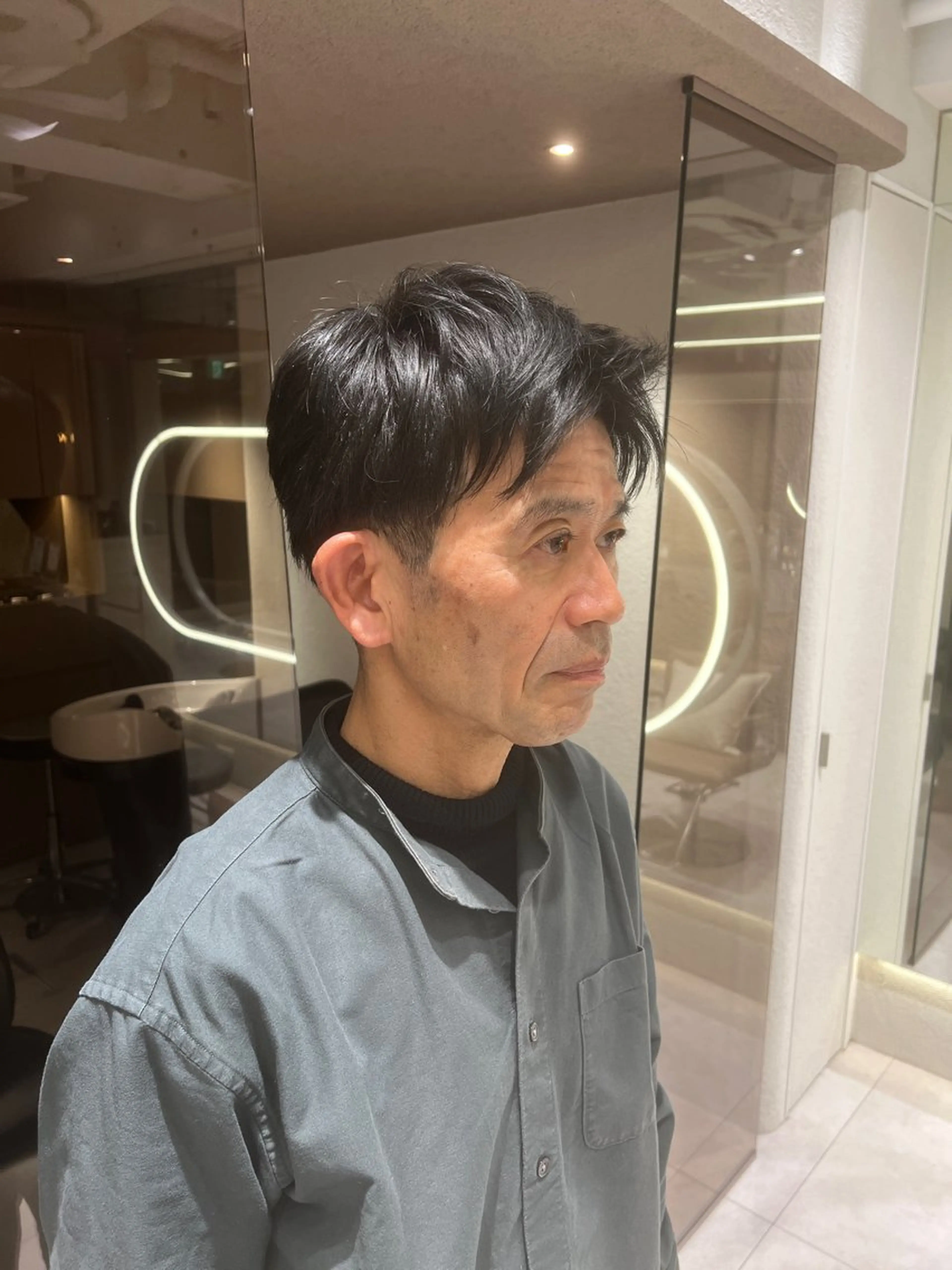 メンズ メンズショート rino🤍 恵比寿レイヤーカットのヘアスタイル