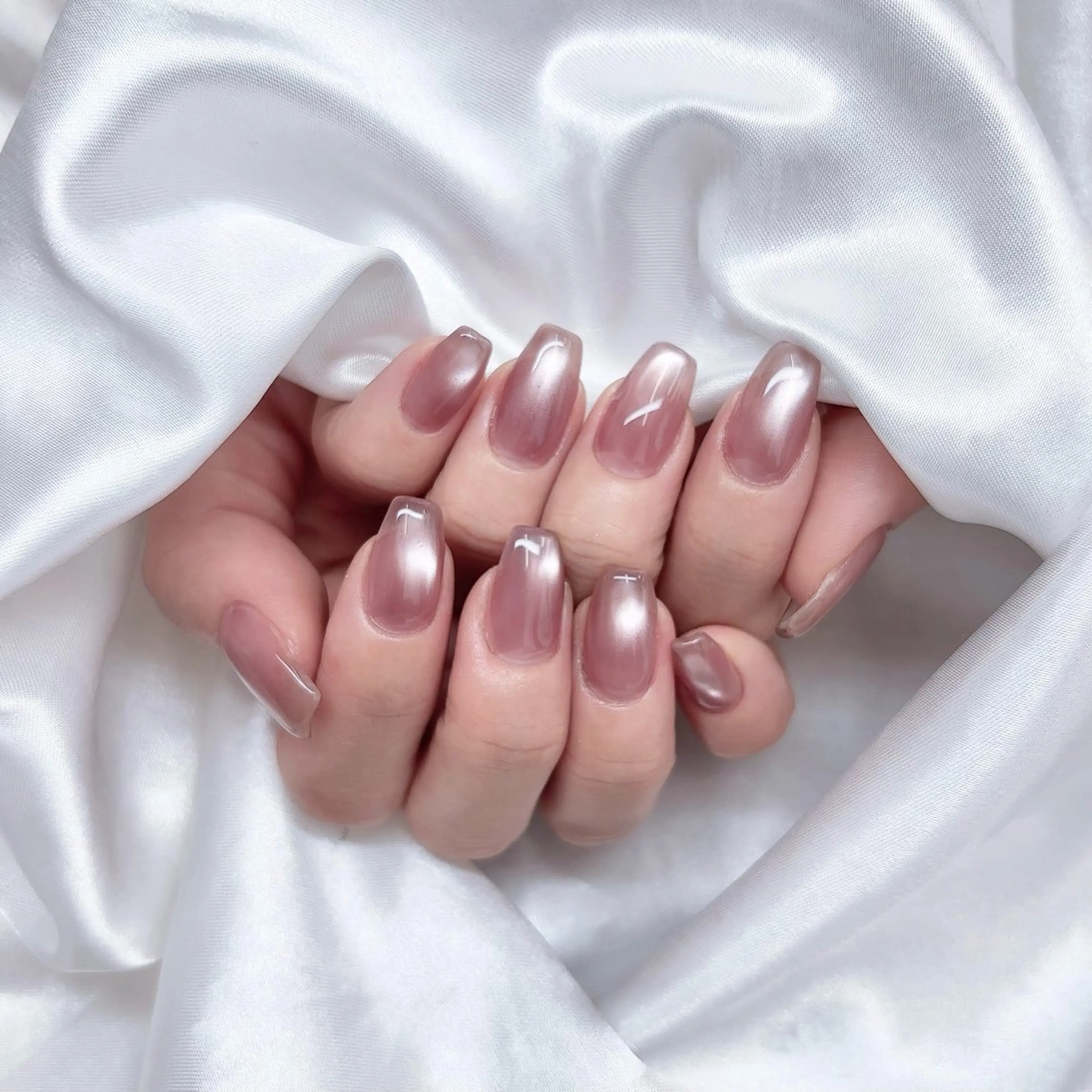 ネイル マグネットネイル ビー玉ネイル ハンドネイル 京橋/ Lance nail Minaのネイルデザイン