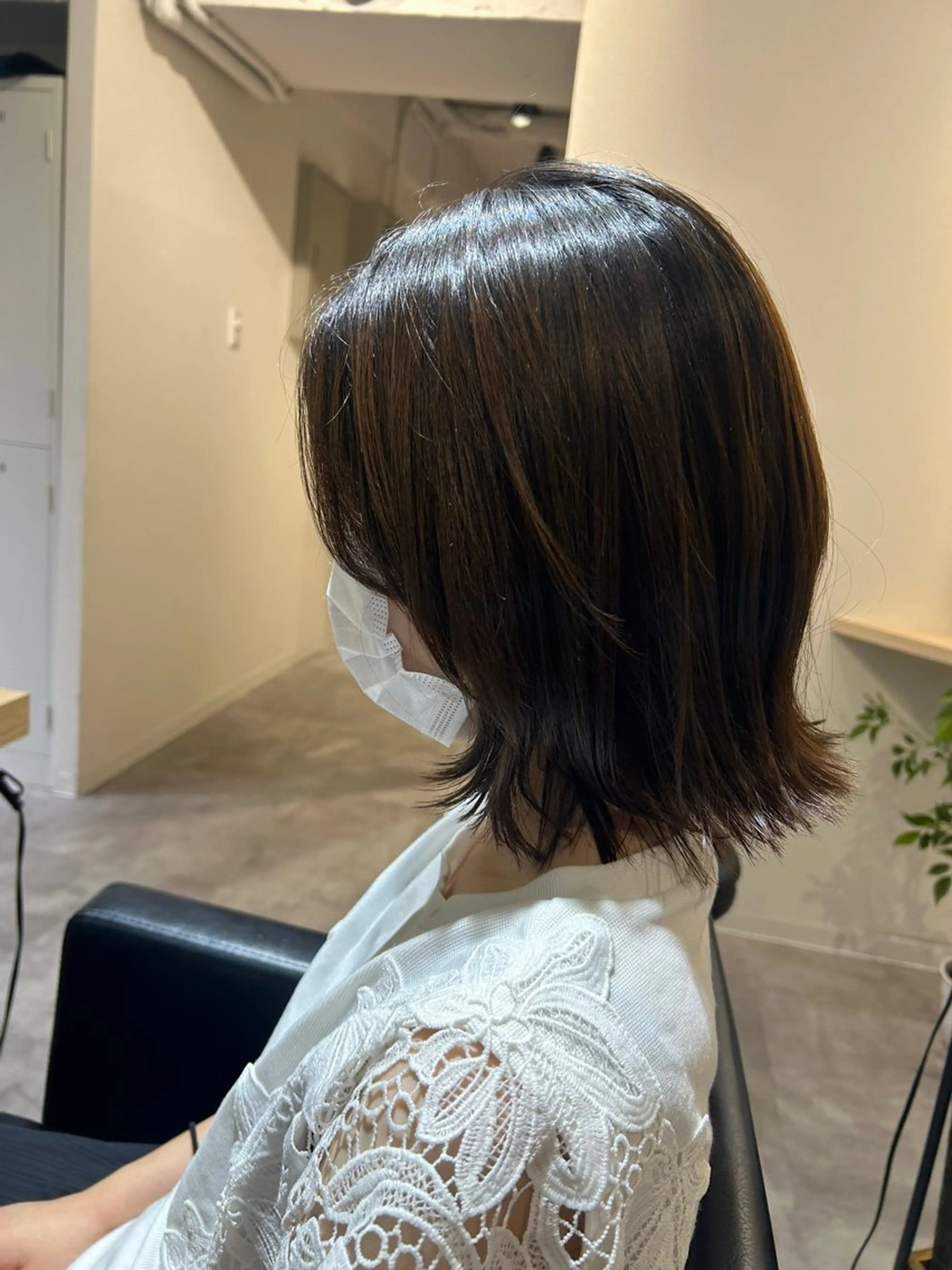 ミディアム 中川 りゅうせいのヘアスタイル