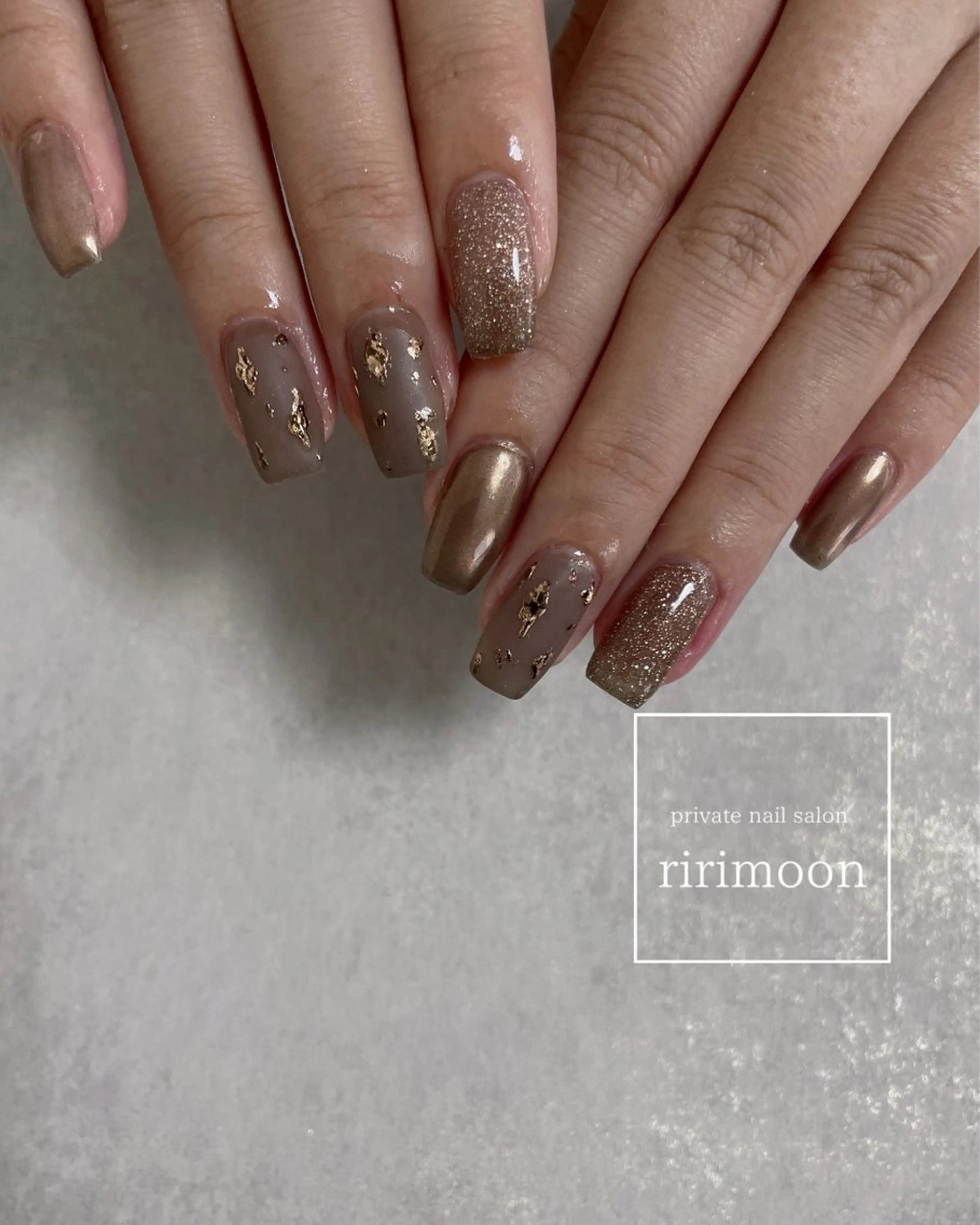 ネイル ハンドネイル ririmoon eriのネイルデザイン