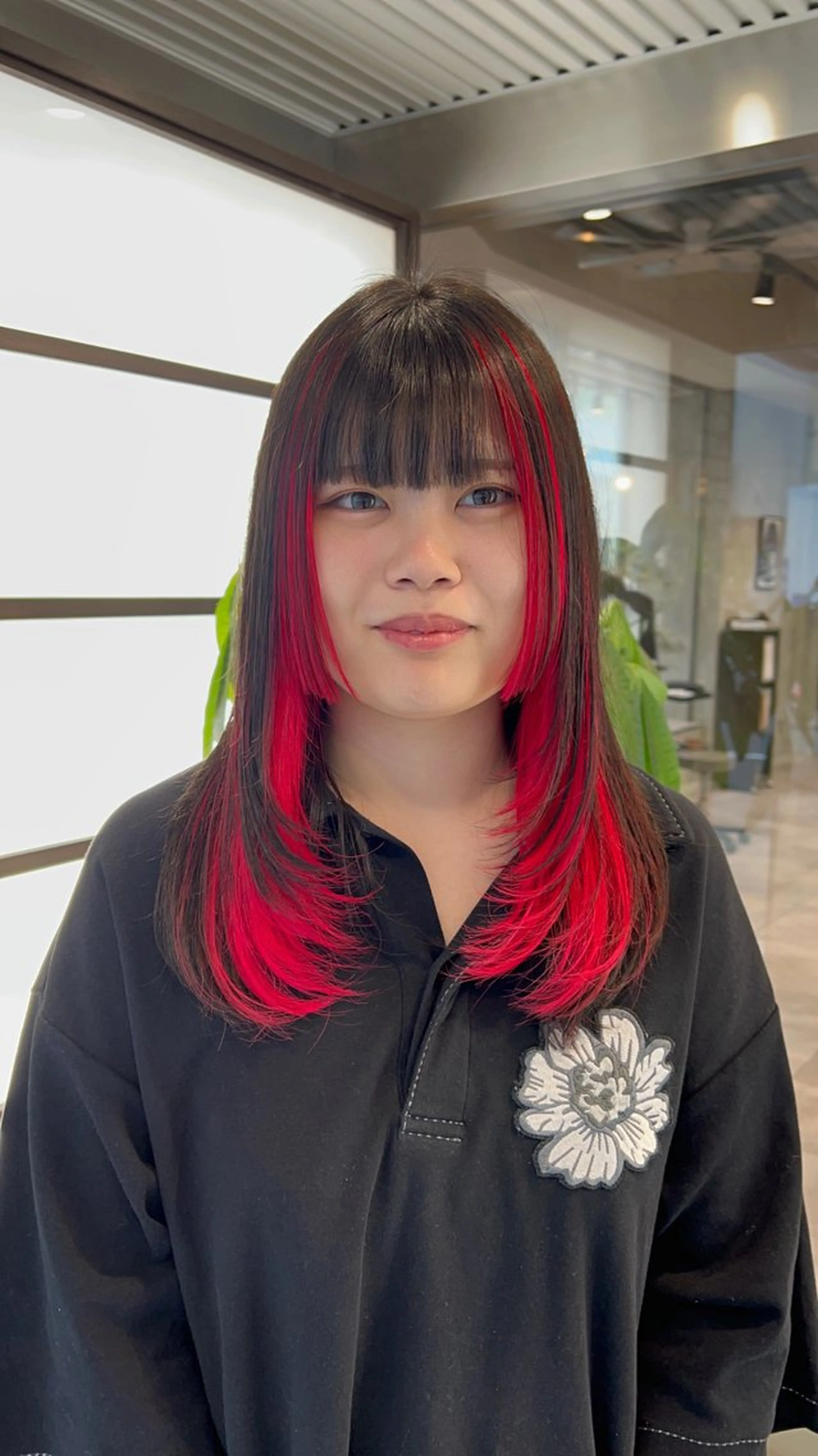 ロング カラー カット ヘアカラー 🌞レイヤー×カラー 前川那津美🌞のヘアスタイル