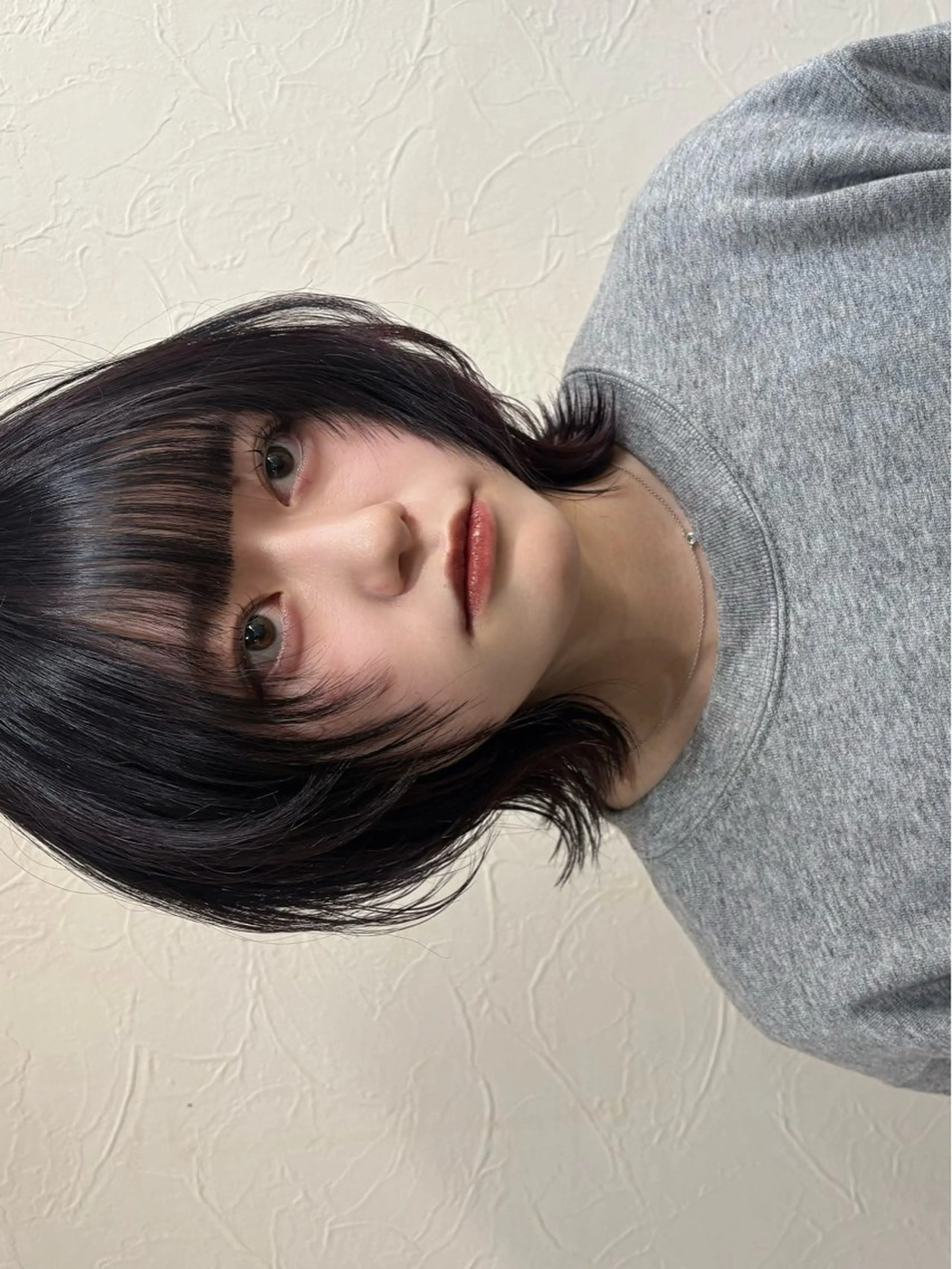 ミディアム ボブレイヤー ボブ レイヤーカット カット ヘアカラー 城島 大輝のヘアスタイル