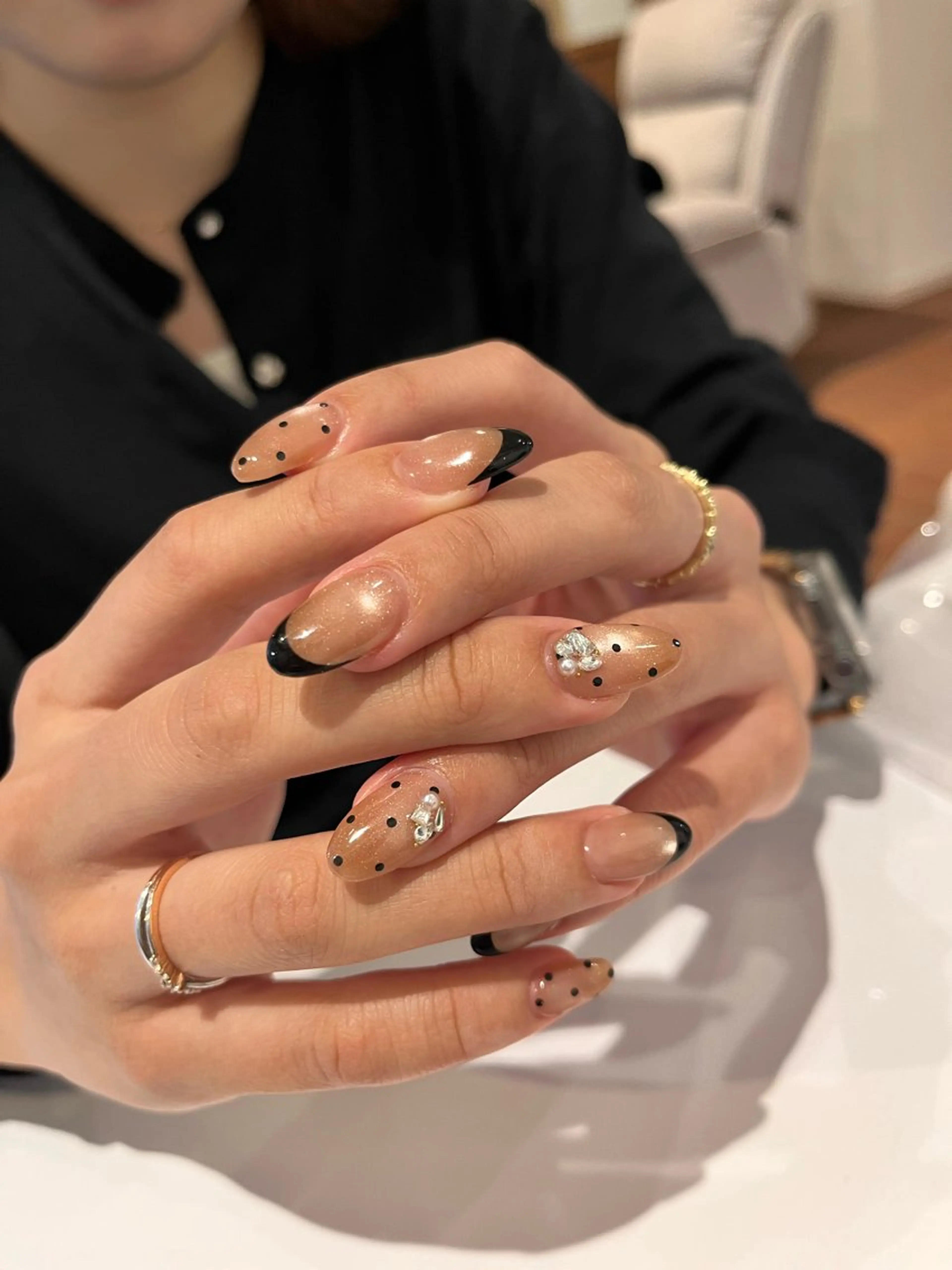 ネイル ドット ハンドネイル ballie／小野原 なつみのネイルデザイン