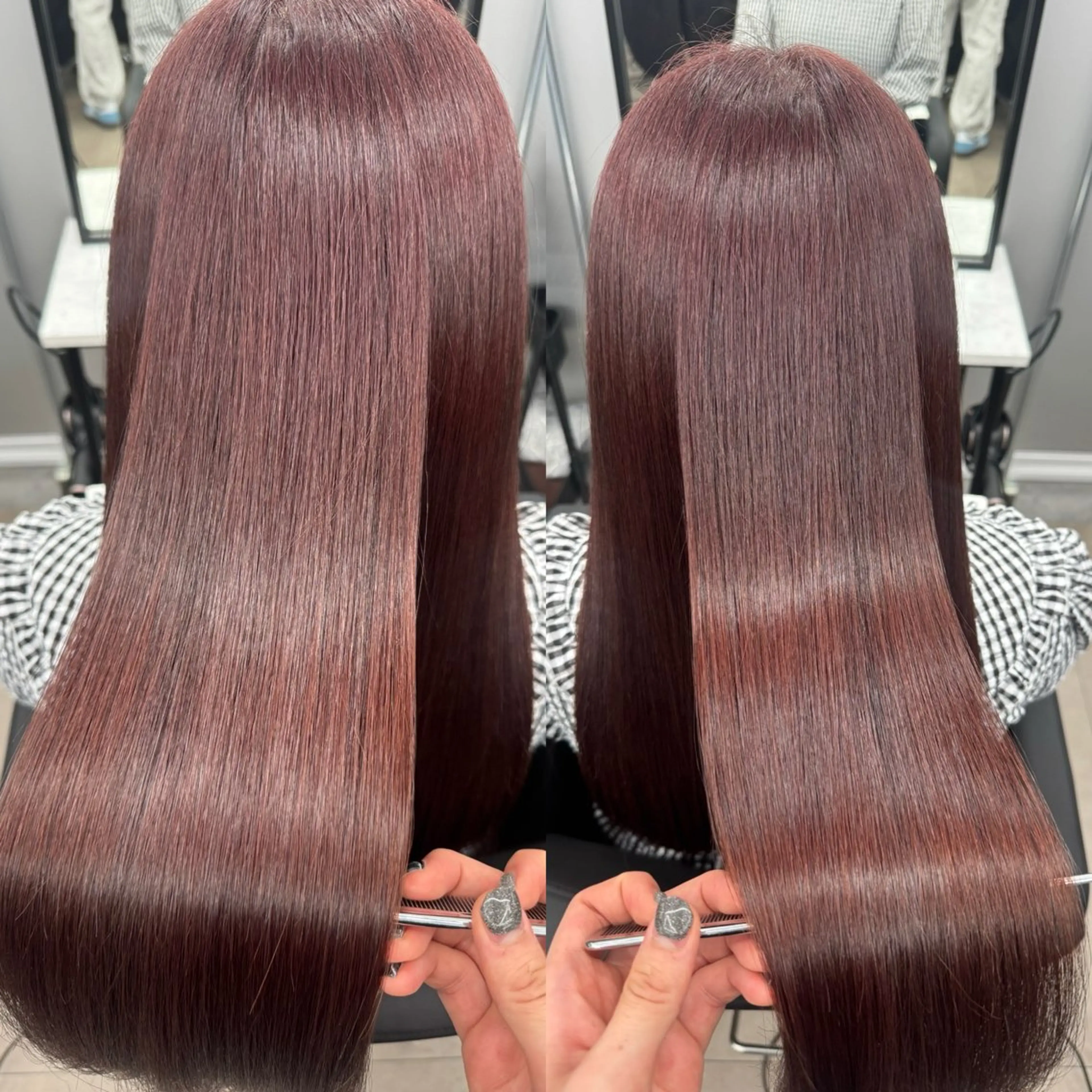 ロング カラー 髪質改善 縮毛矯正 トリートメント カット ヘアカラー トリートメント ヘッドスパ 🌈代表 🌈macotoのヘアスタイル
