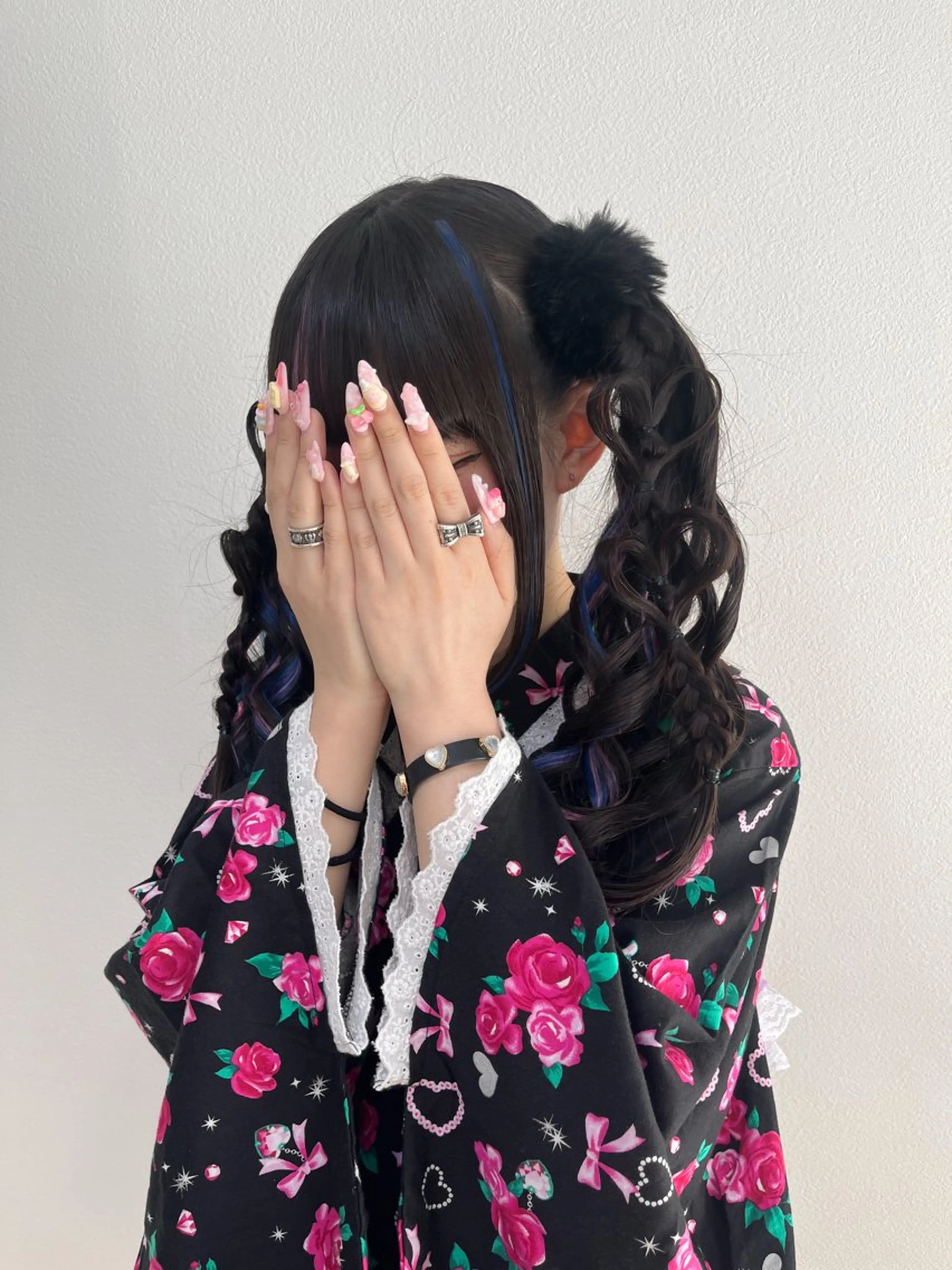 ロング ツインテール ヘアセット ヘアセット/金山 佐野 妃都美のヘアスタイル