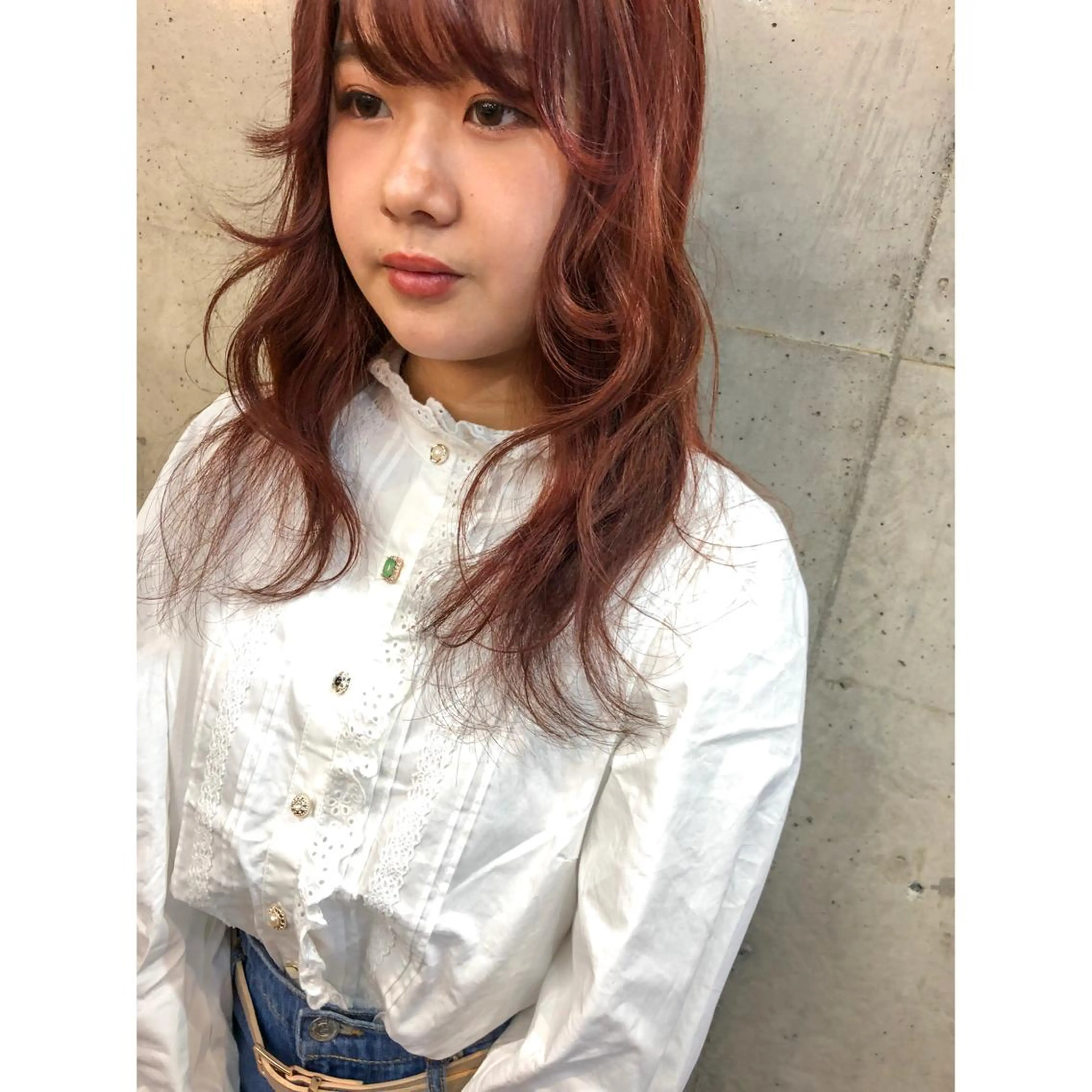 ミディアム カラー カット ヘアカラー トリートメント ヘアセット センスをお届けします 大谷将生infpのヘアスタイル